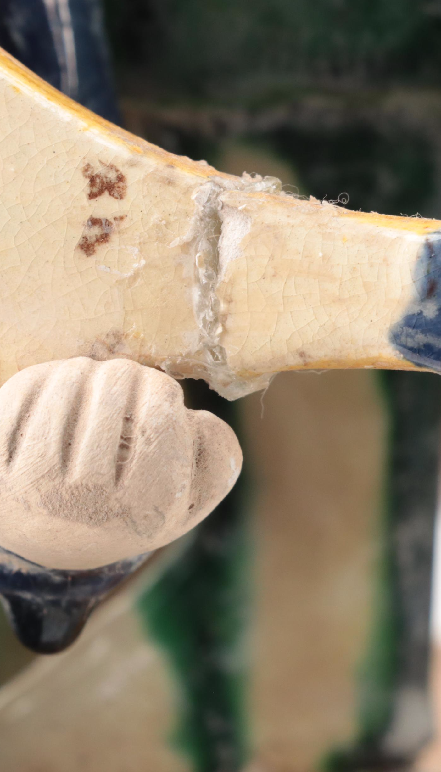 Chinese Tang Dynasty Style Sancai Glazed Stoneware Figurine of Sogdian Musicians