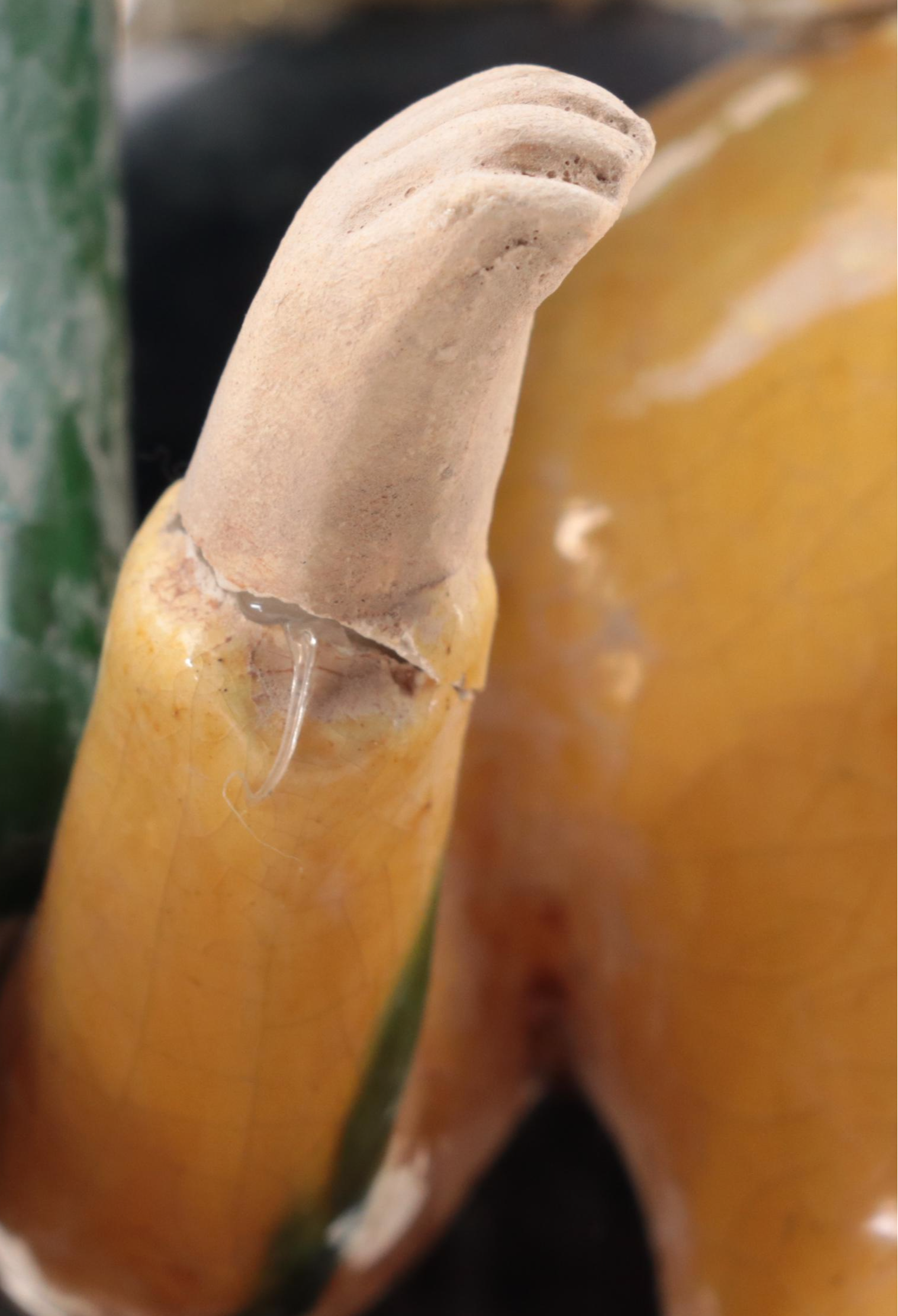 Chinese Tang Dynasty Style Sancai Glazed Stoneware Figurine of Sogdian Musicians