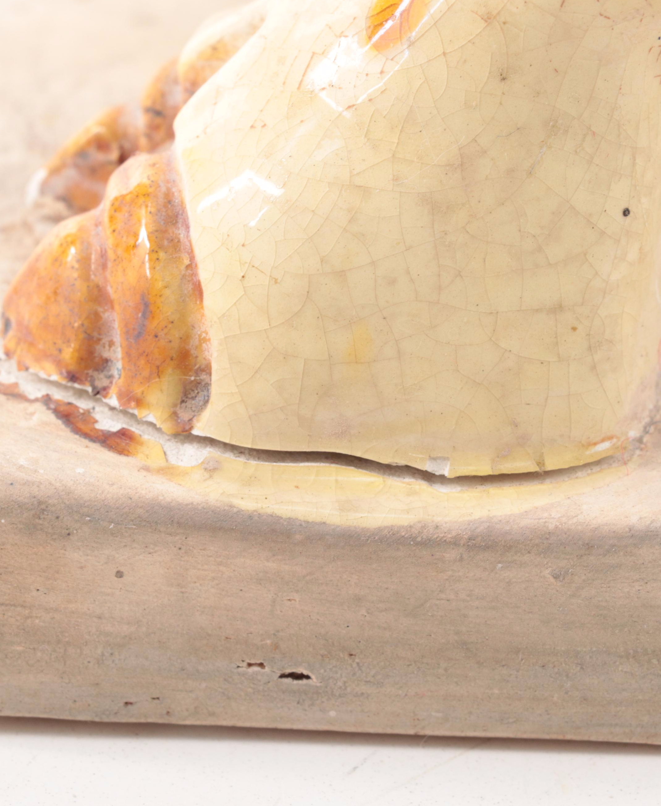 Chinese Tang Dynasty Style Sancai Glazed Stoneware Figurine of Sogdian Musicians