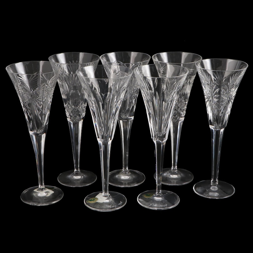 Waterford Crystal Millennium Collection Champagne Flutes