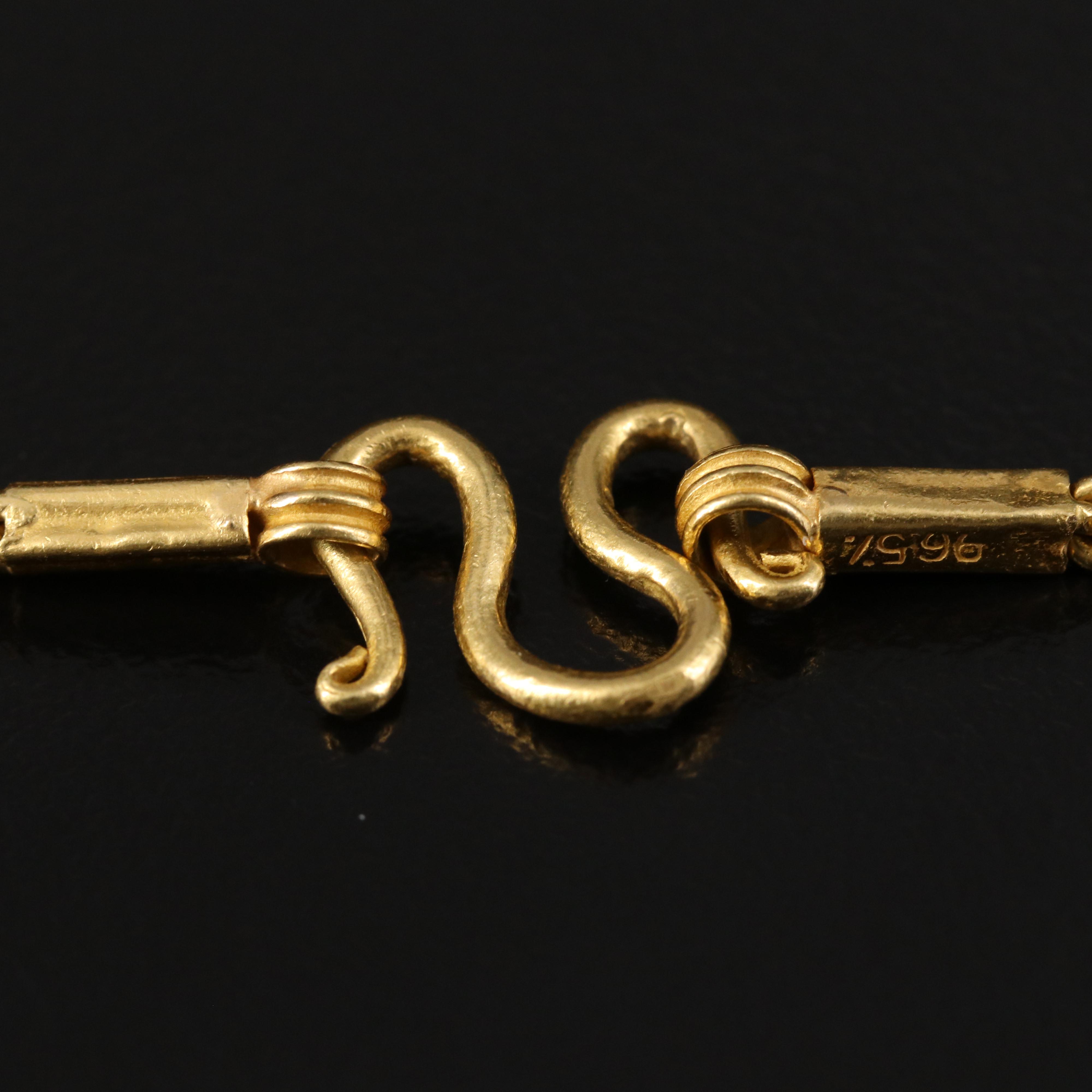 21K Baht Style Chain Necklace