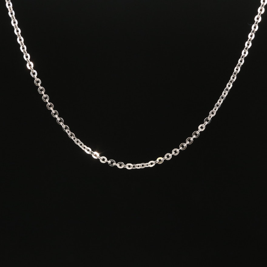 18K Cable Chain Necklace