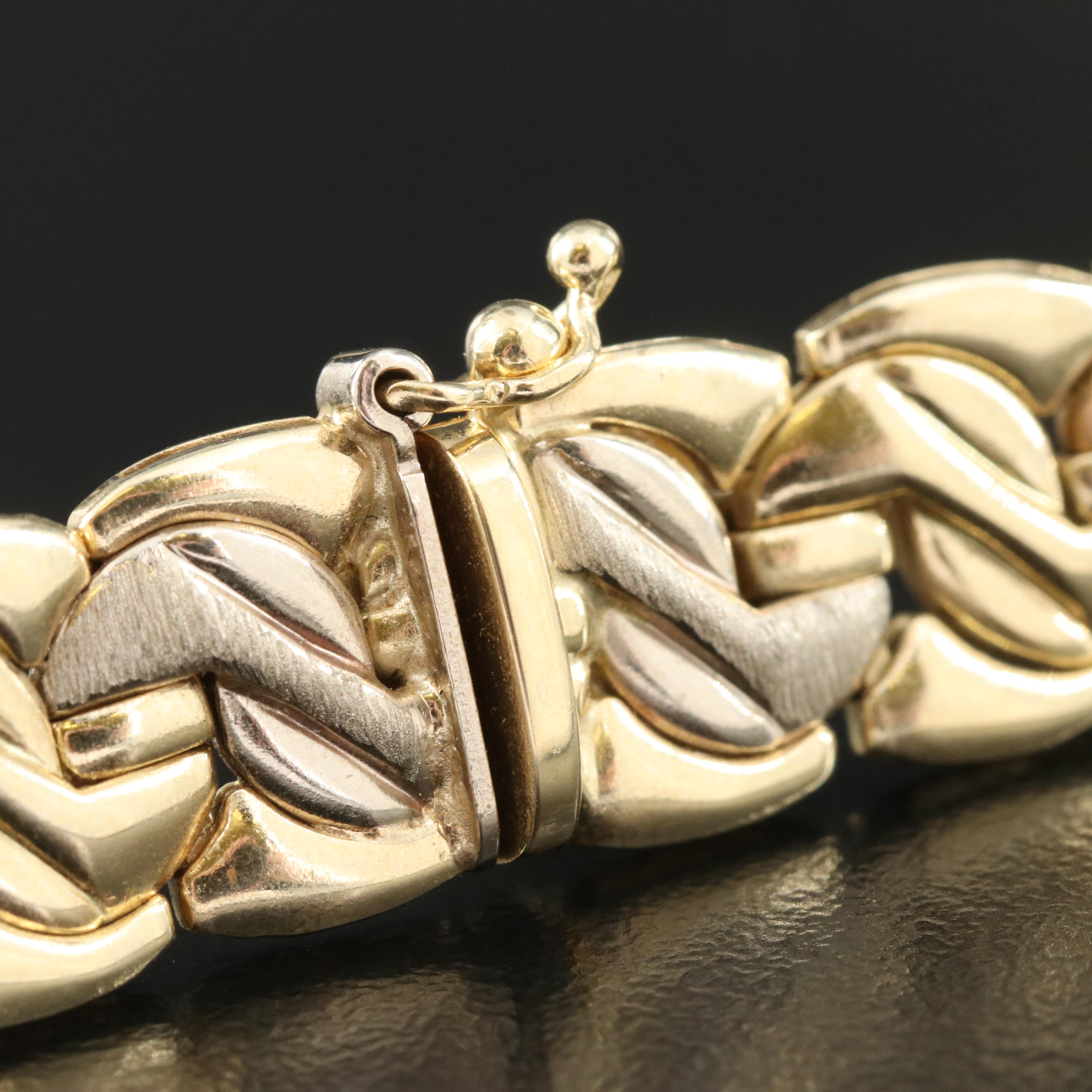 14K Tri-Color Gold Necklace