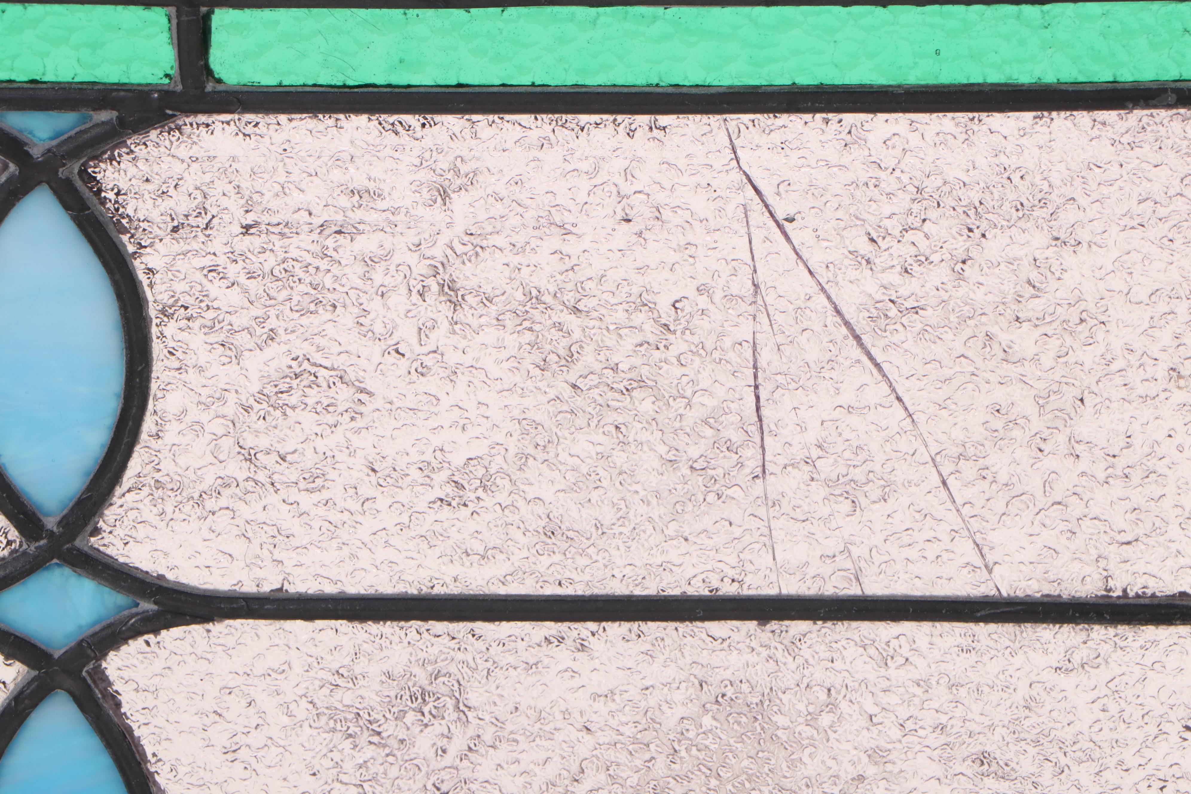 Hanging Stained Glass Window Panel