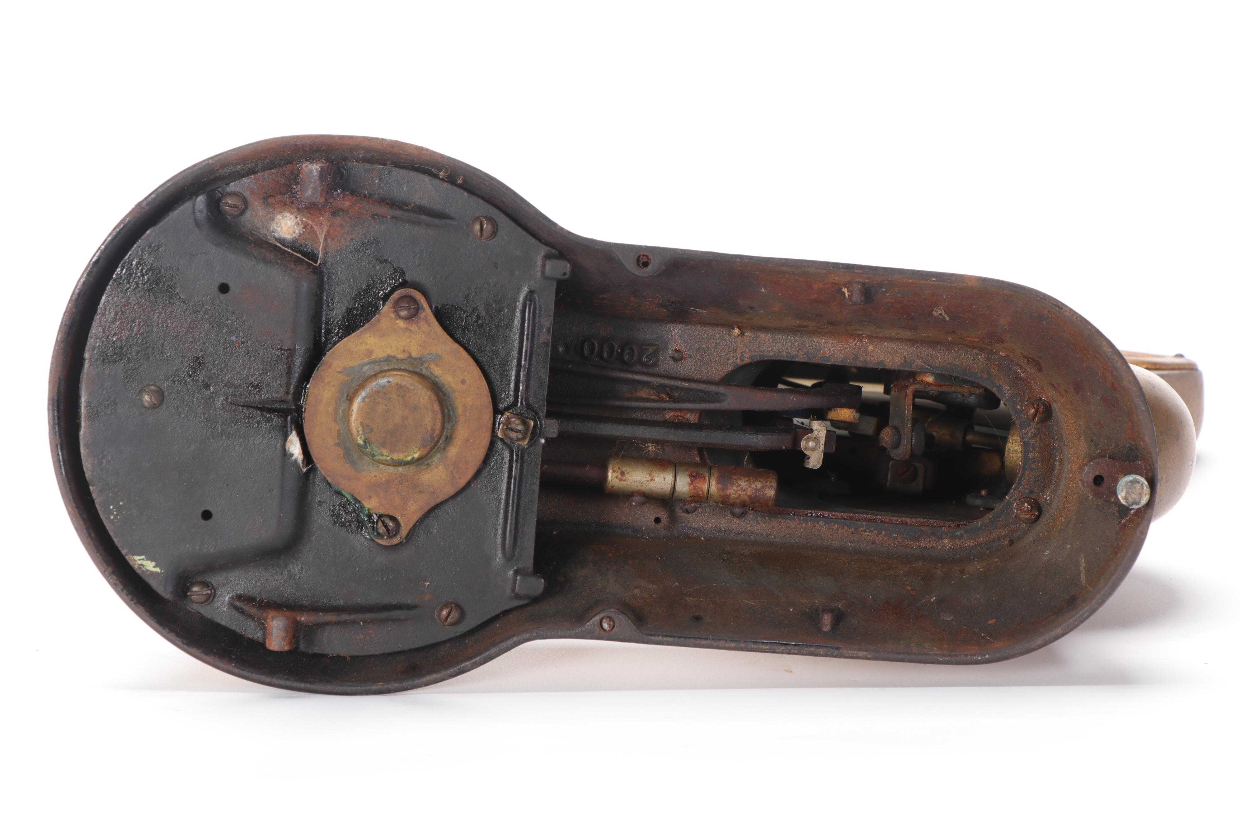 Toledo Scale Co. Brass 3 lb. Dry Goods Scale, Early 20th Century