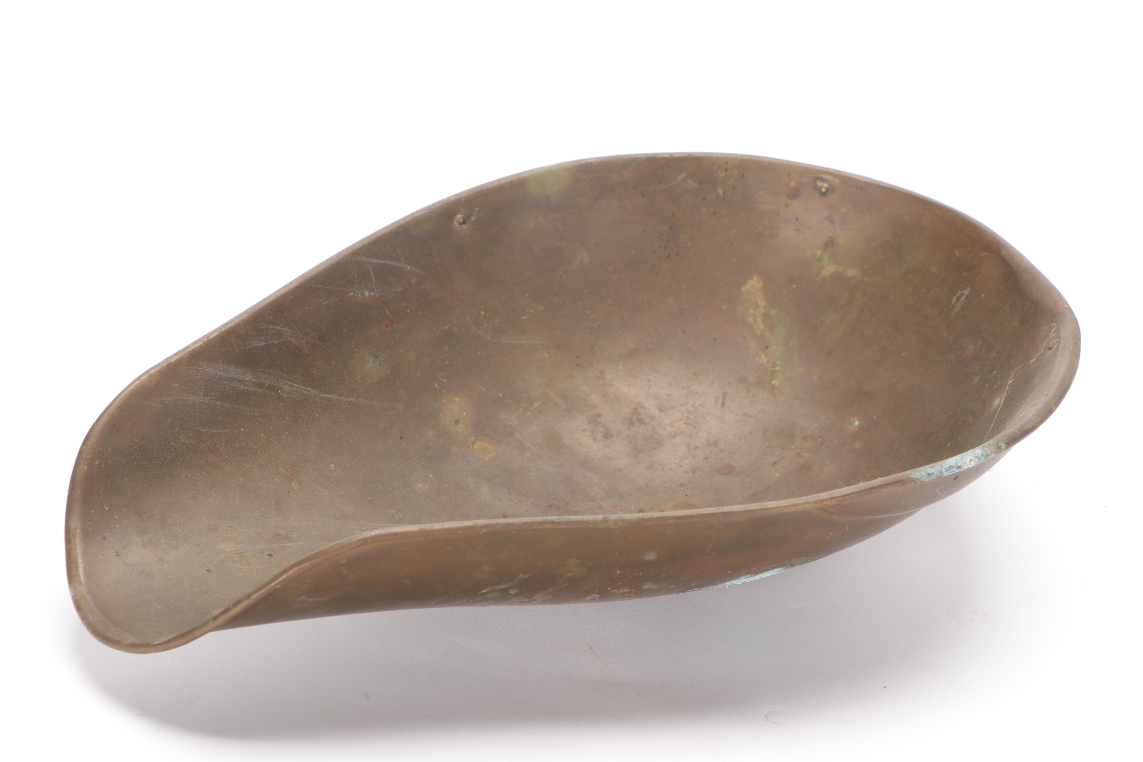 Toledo Scale Co. Brass 3 lb. Dry Goods Scale, Early 20th Century