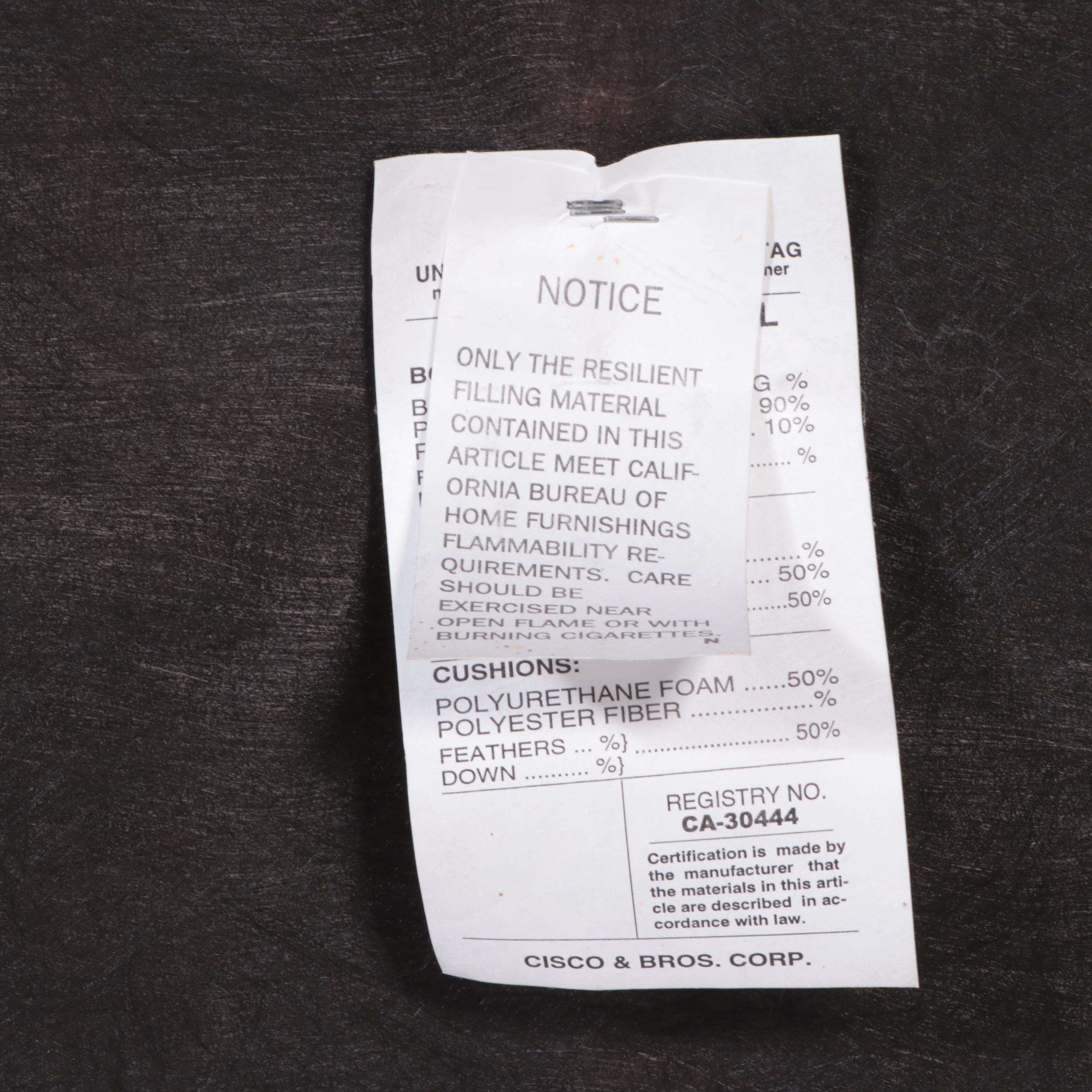 Carol Hicks Bolton and EJ Victor Multi-Pattern Upholstered Sofa