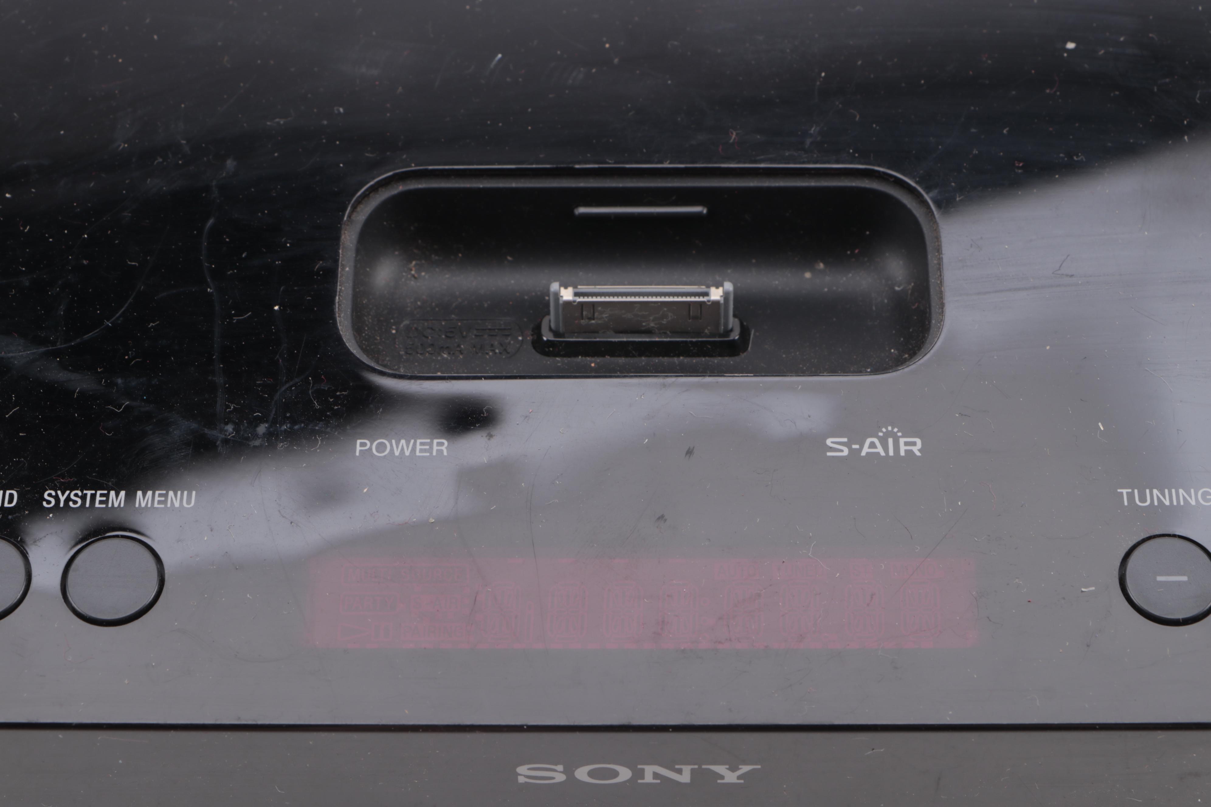 Sony S-Air Dock With Wireless Speaker System