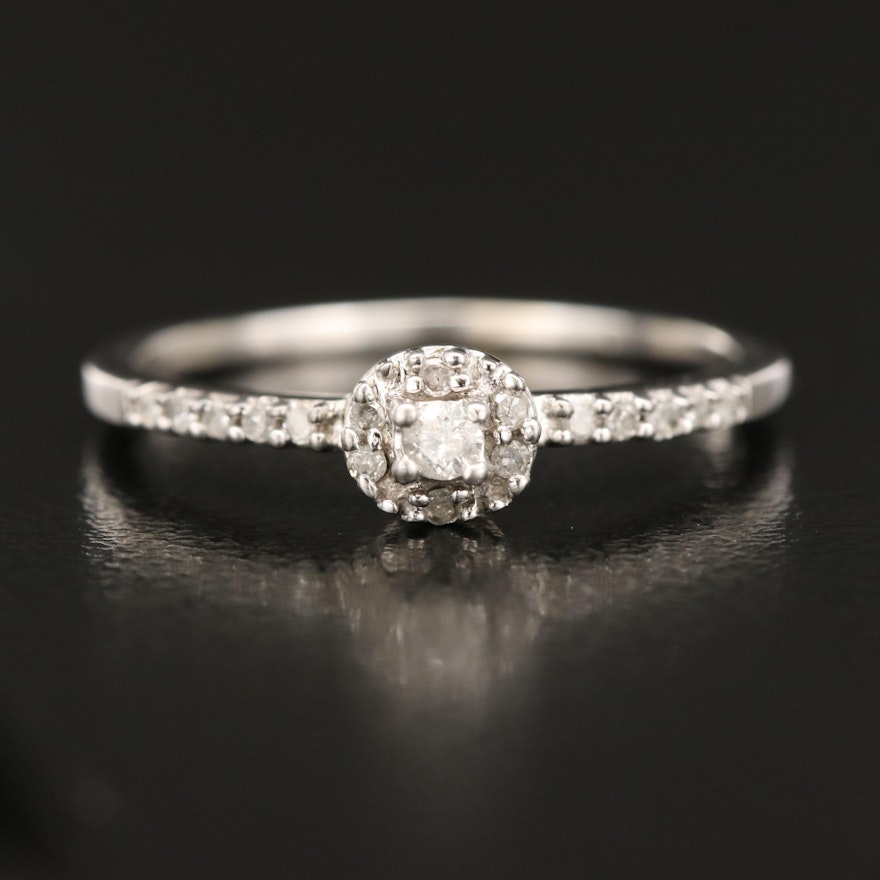 10K 0.11 CTW Diamond Ring