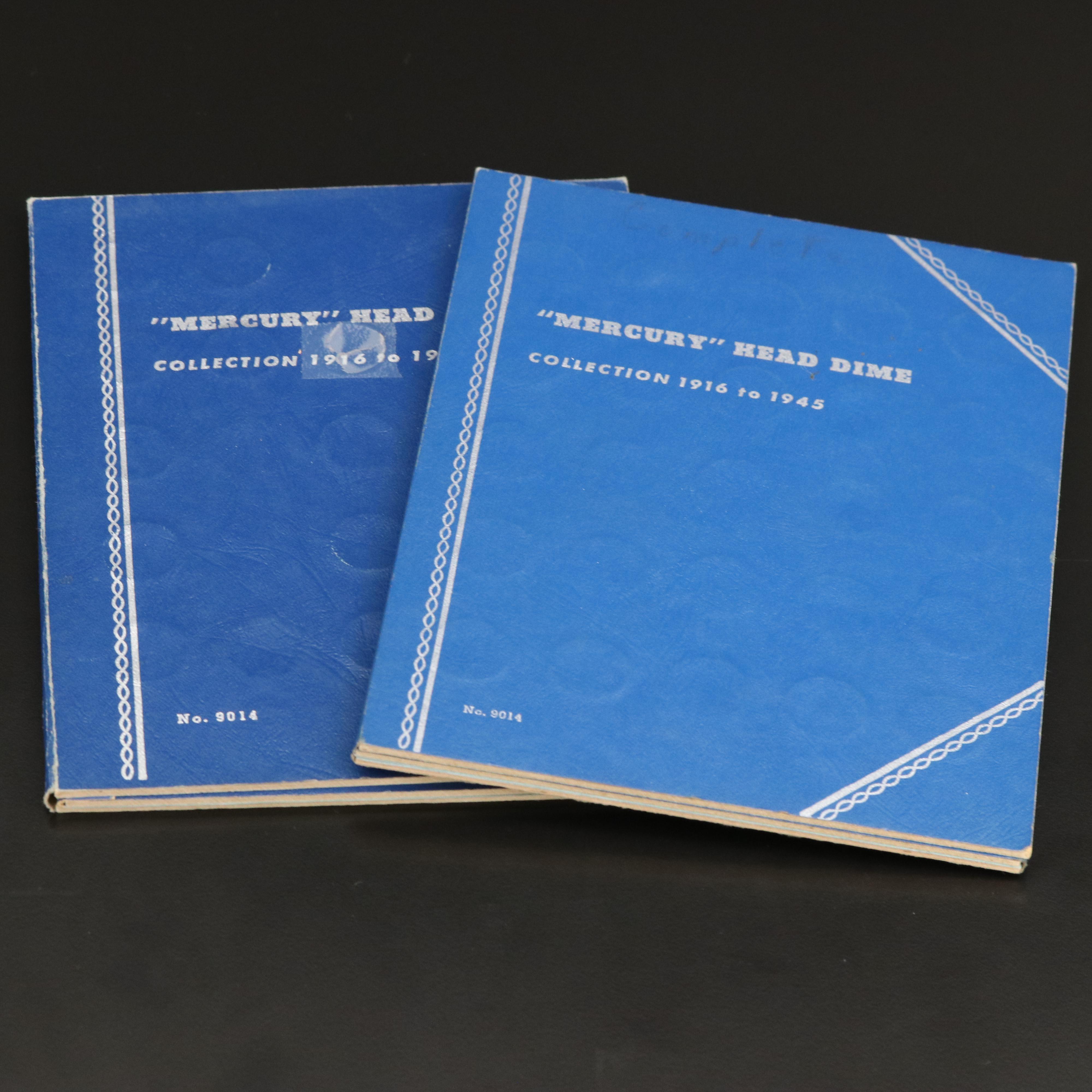 Mercury Dime Collection from 1916-1945
