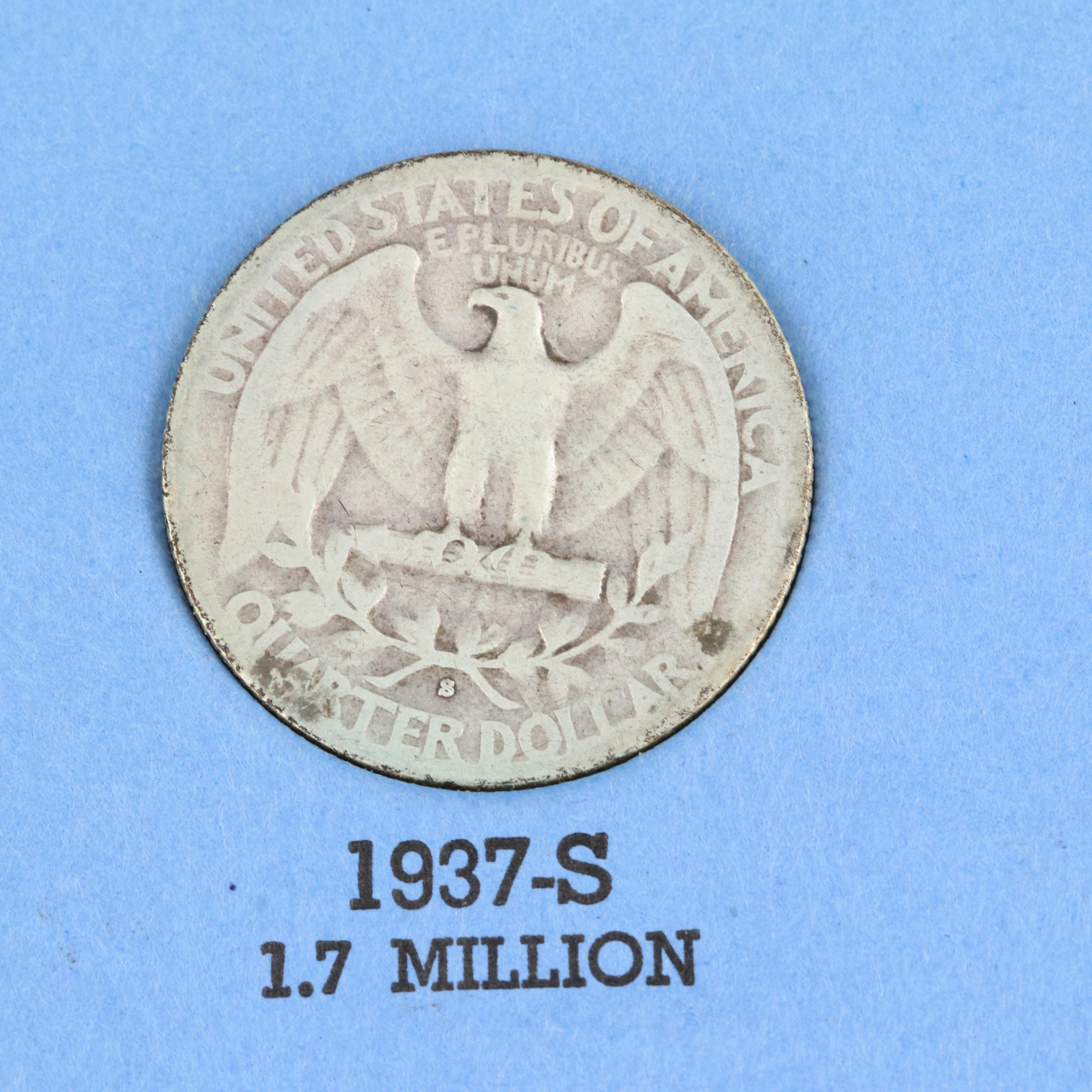George Washington Quarter Collection from 1932-1979