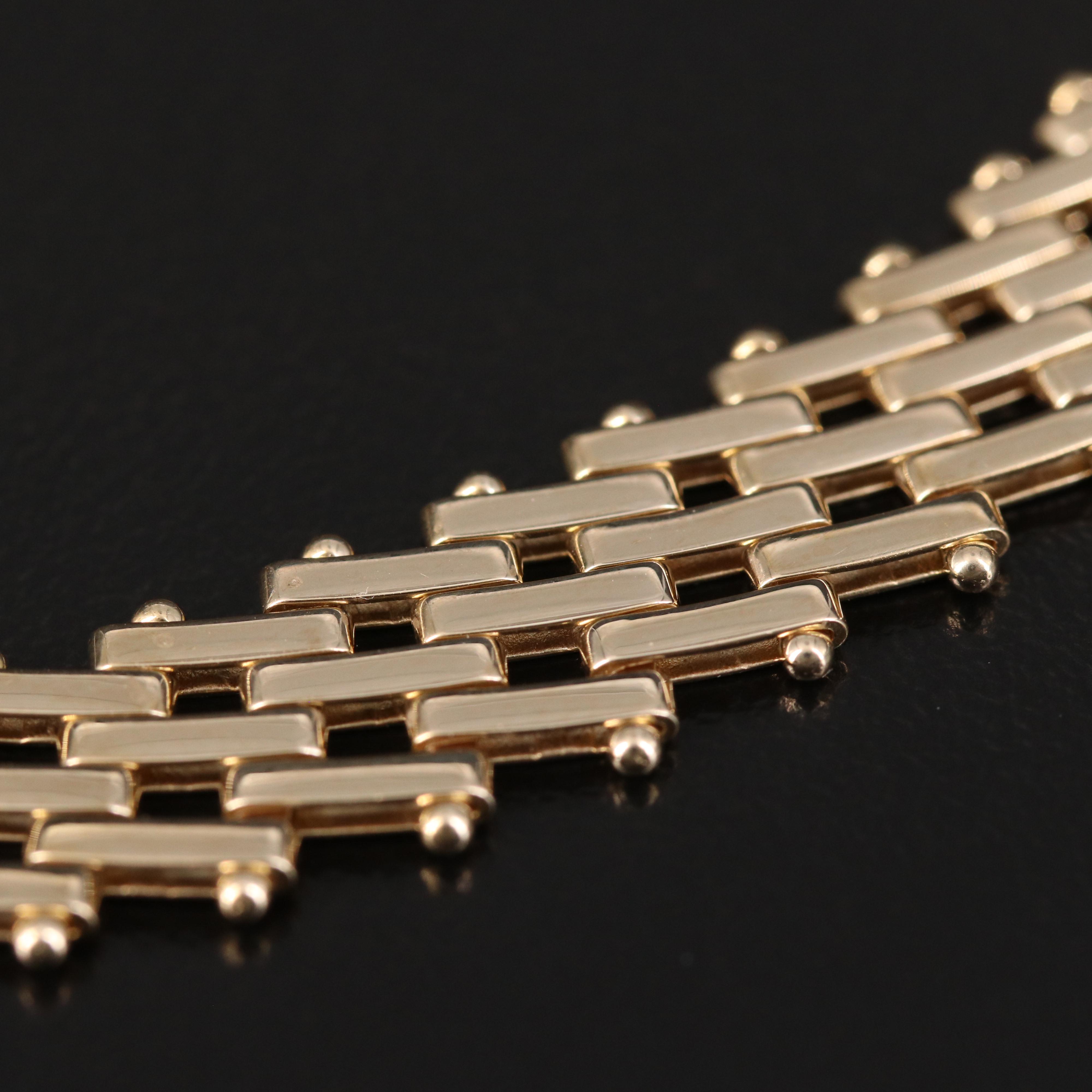 Italian 14K Riccio Necklace