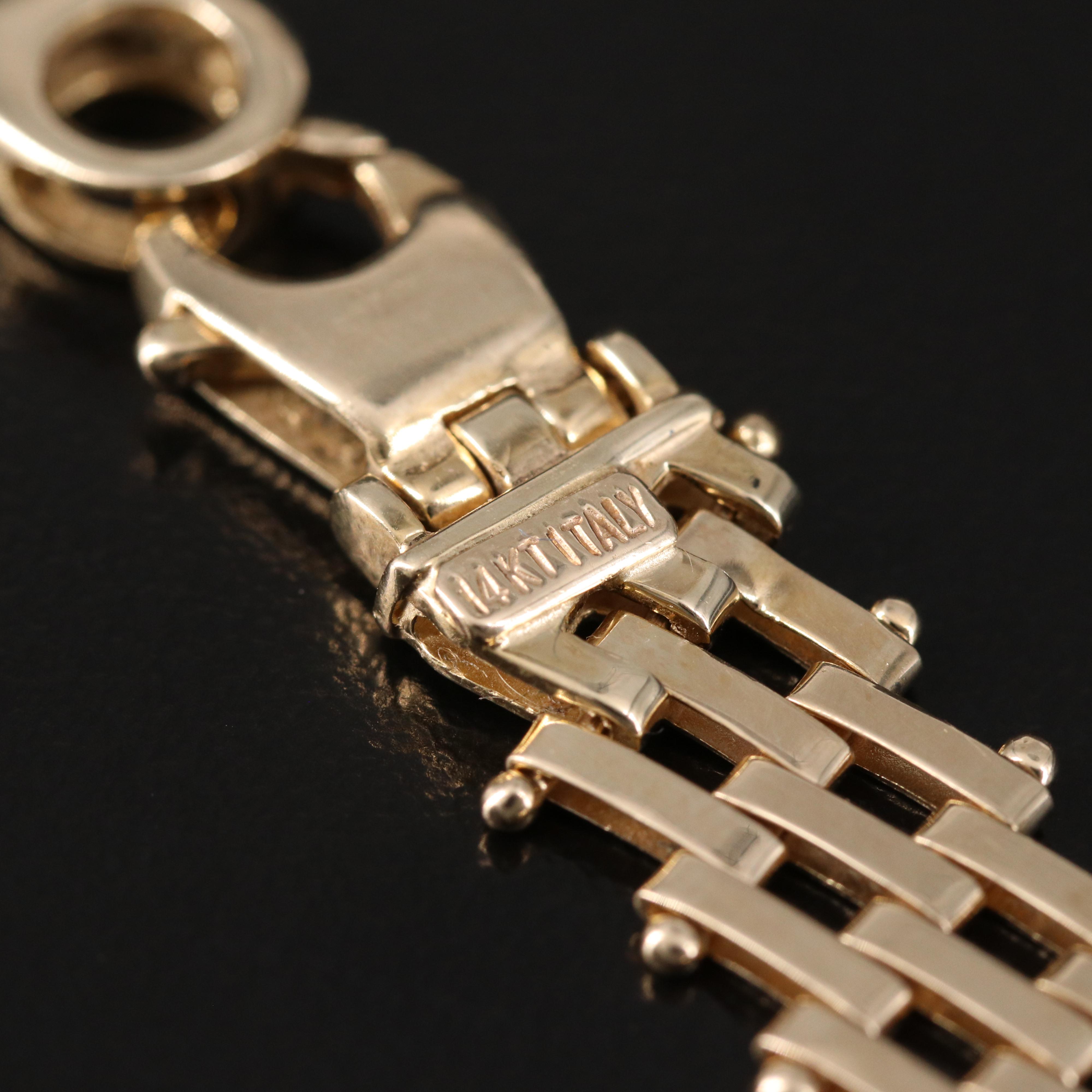 Italian 14K Riccio Necklace
