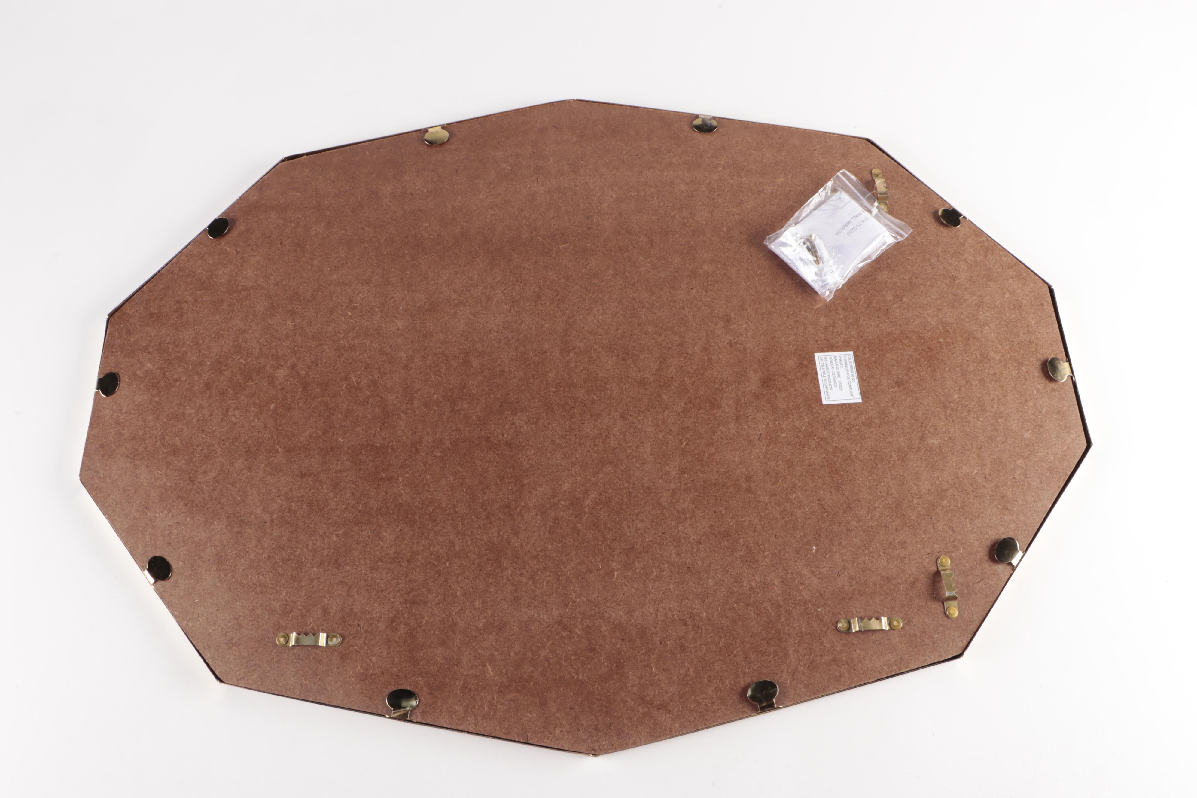 Opalhouse Designed with Jungalow Geometric Gilt Frame Hexagonal Wall Mirror