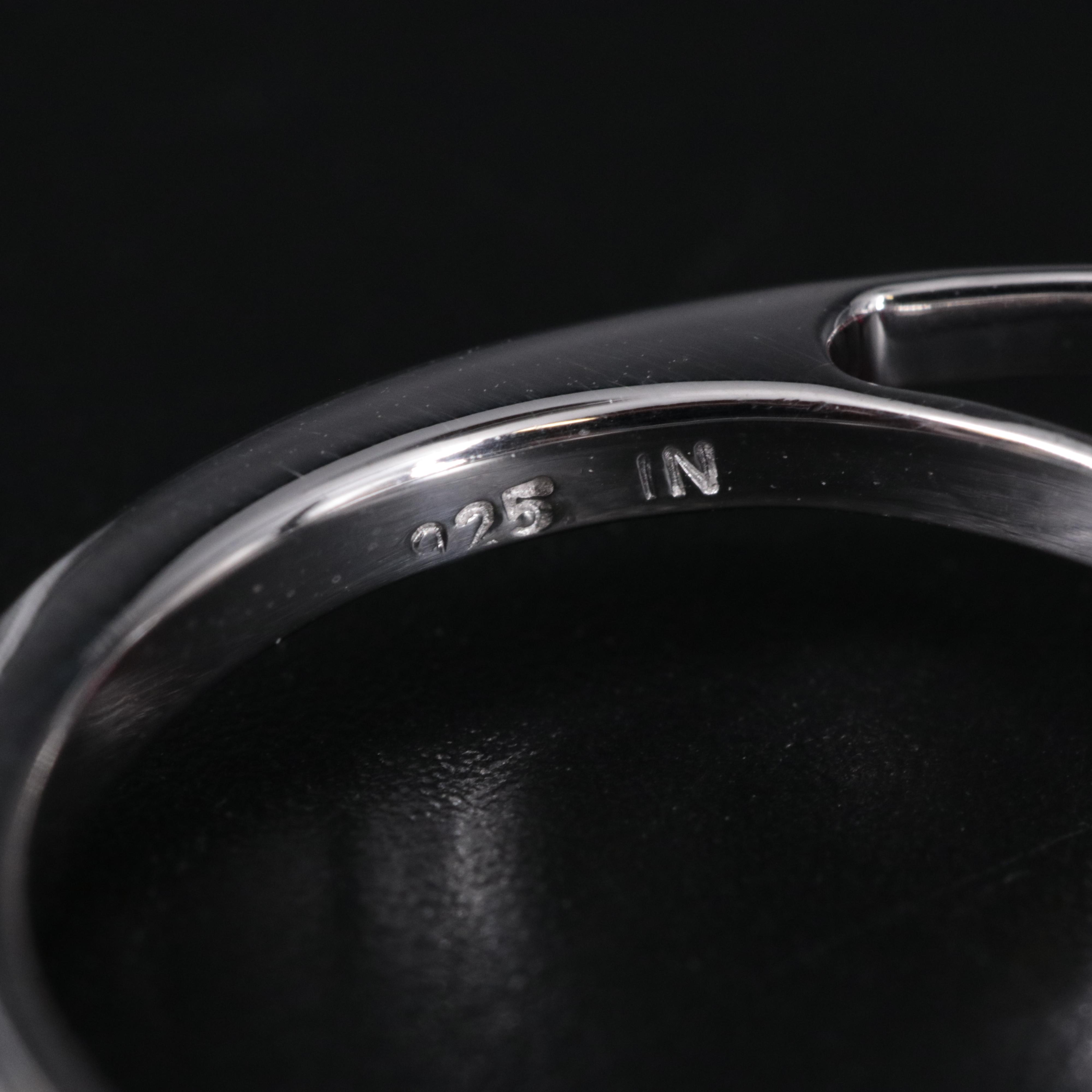 Sterling Silver Ruby Ring