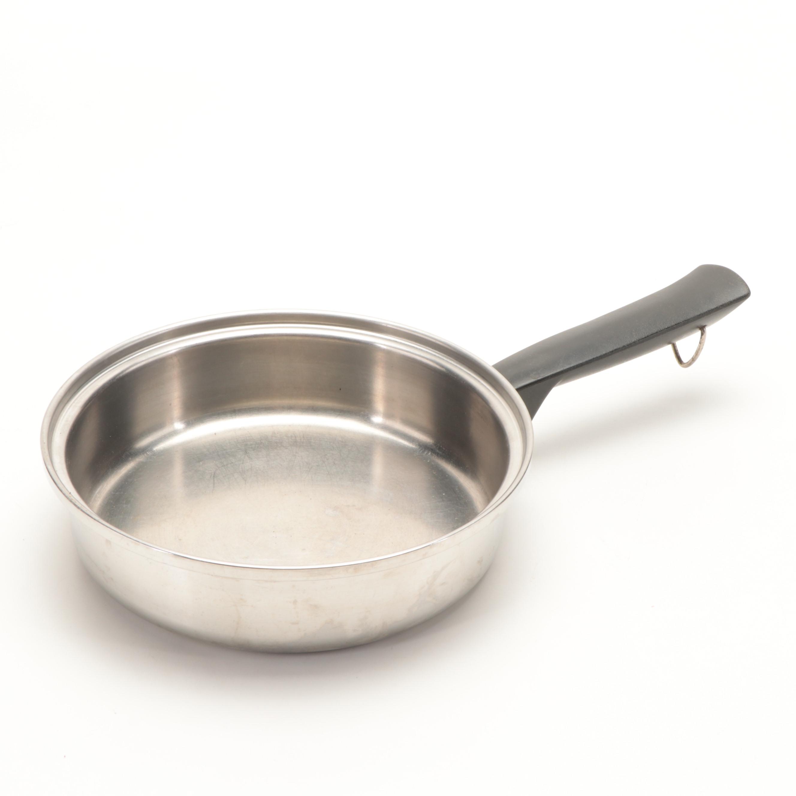 Duncan Hines  and Other Stainless Steel Pots and Pans, Mid to Late 20th Century