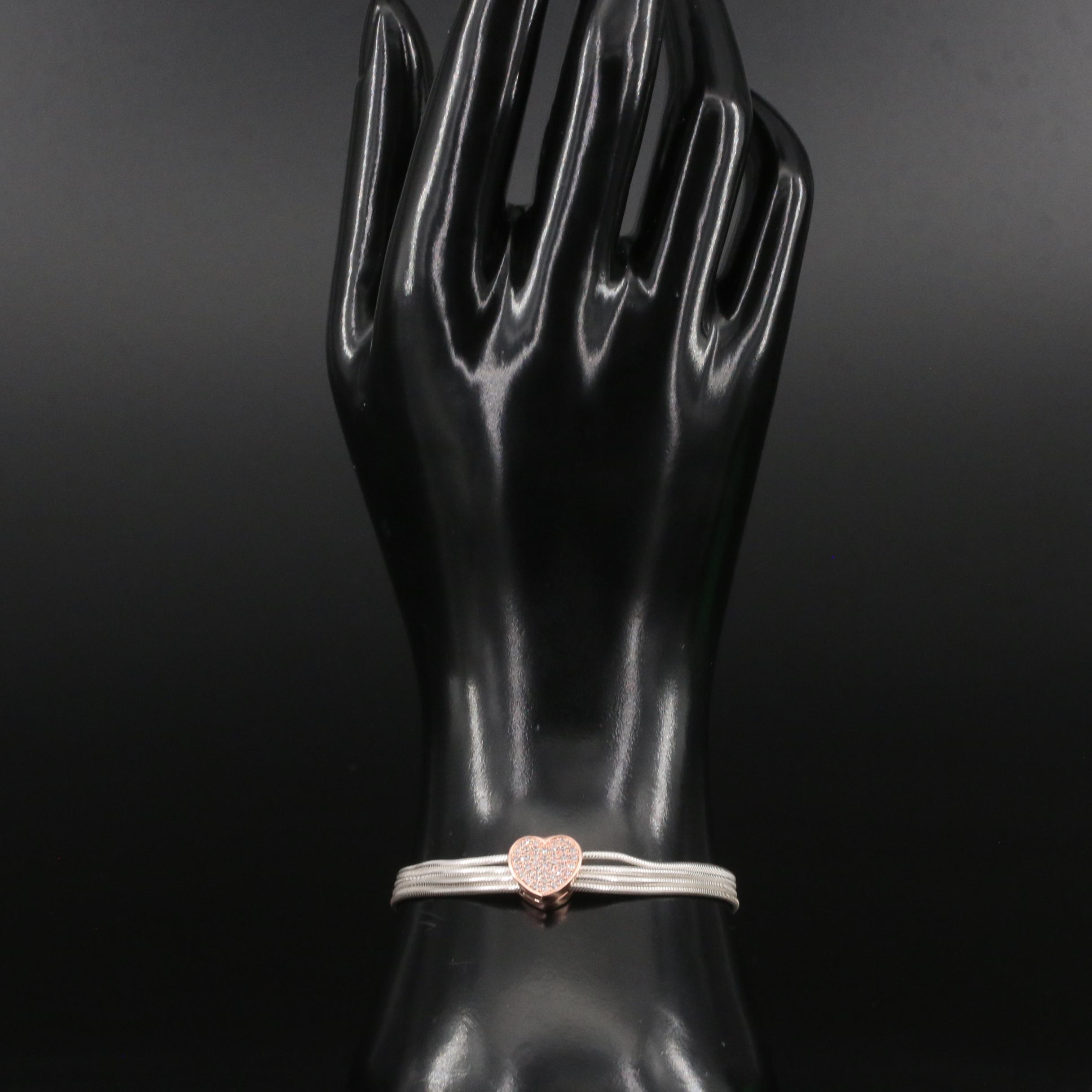 Pandora Heart Bracelet Featured in Sterling Bracelet Selection