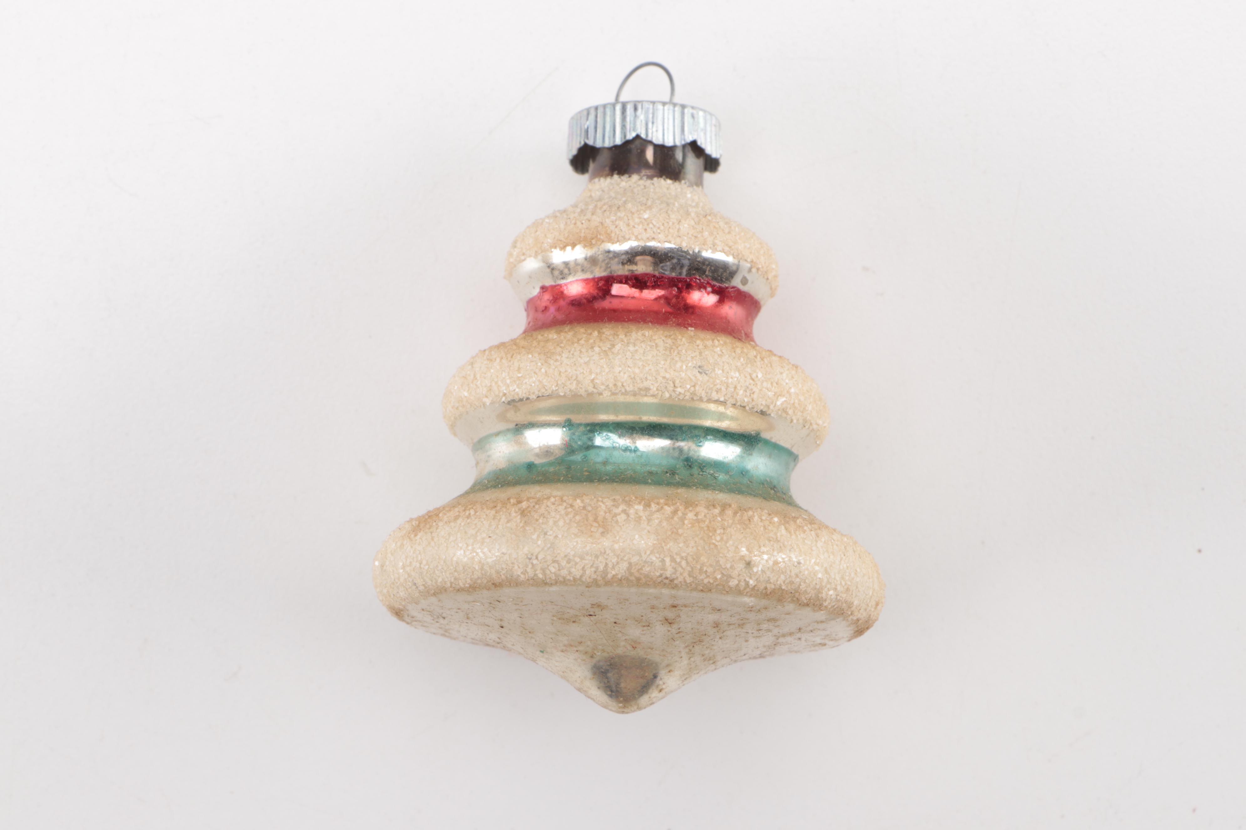 Glass Christmas Ornaments Featuring Max Eckardt & Sons, Mid to Late 20th Century