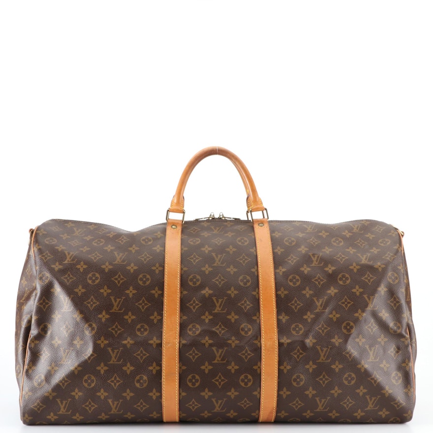 Louis Vuitton Keepall 60 Bandouliere in Monogram Canvas