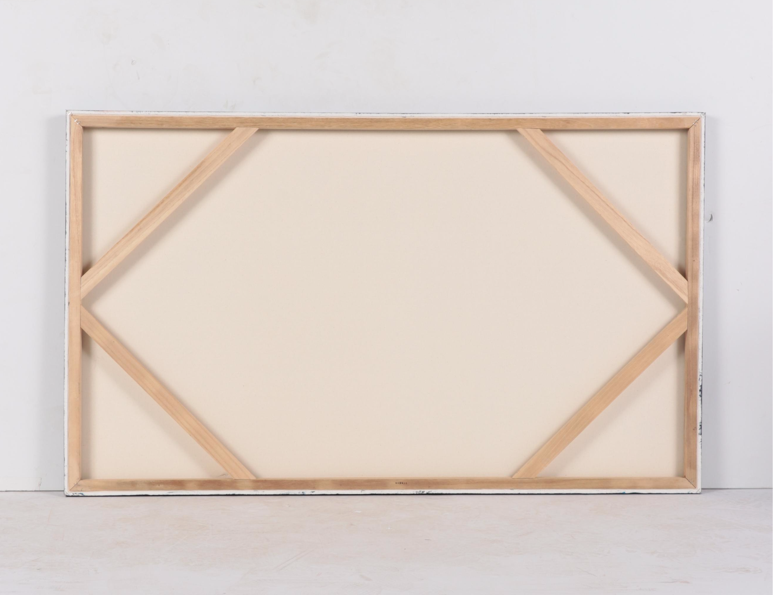 Randall Sahmie Oil Painting of Katsina Figures, 2009