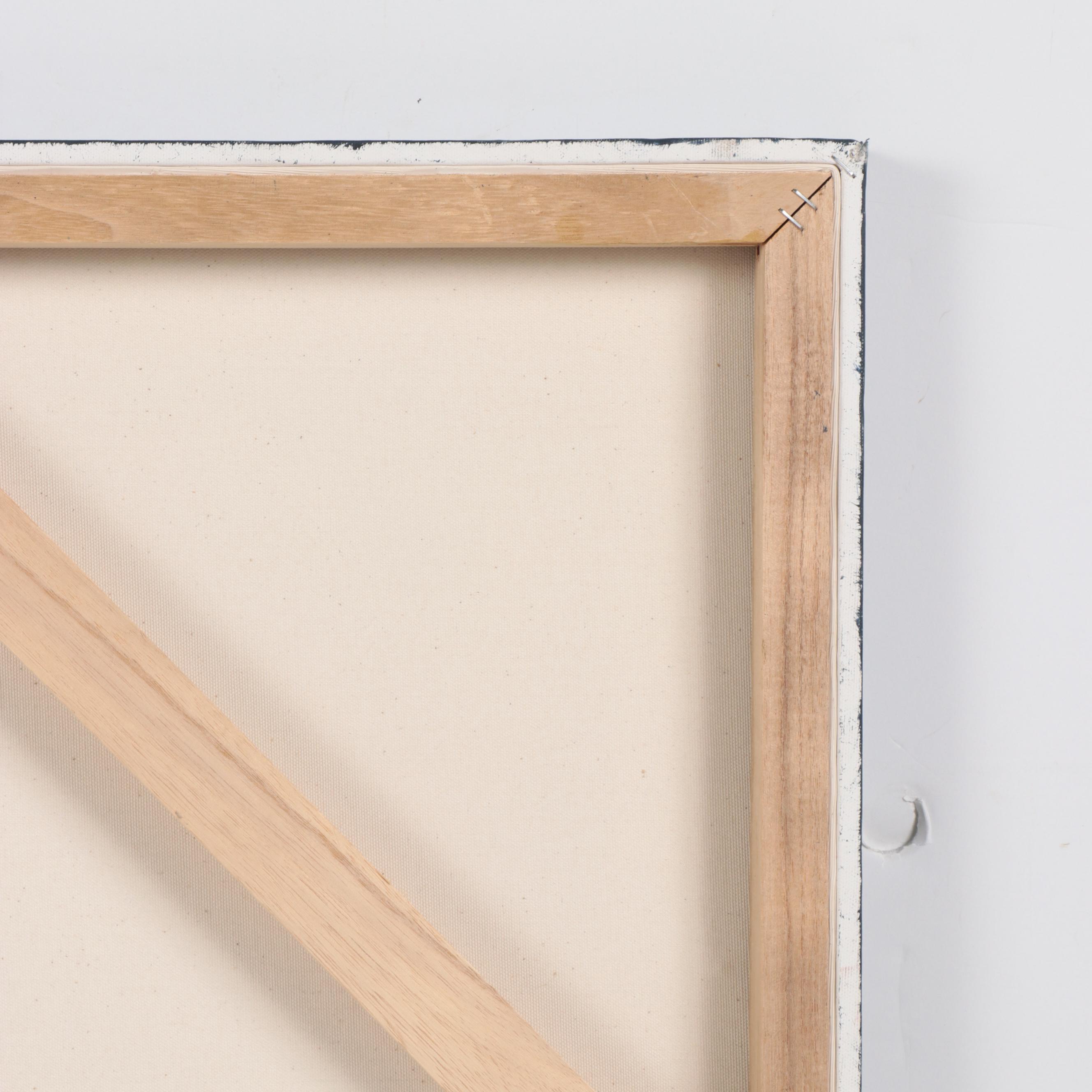 Randall Sahmie Oil Painting of Katsina Figures, 2009