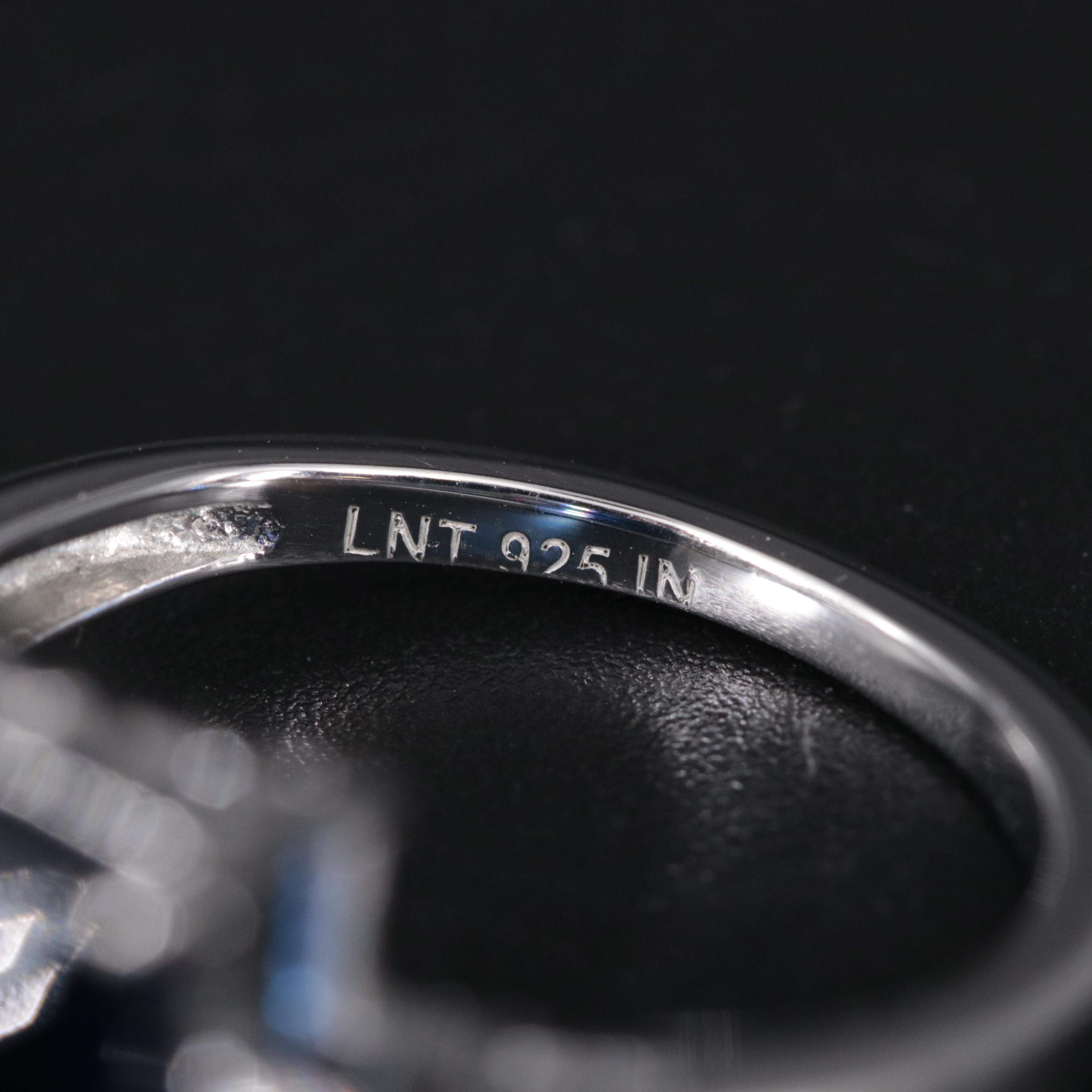 Sterling Silver Gemstone Ring