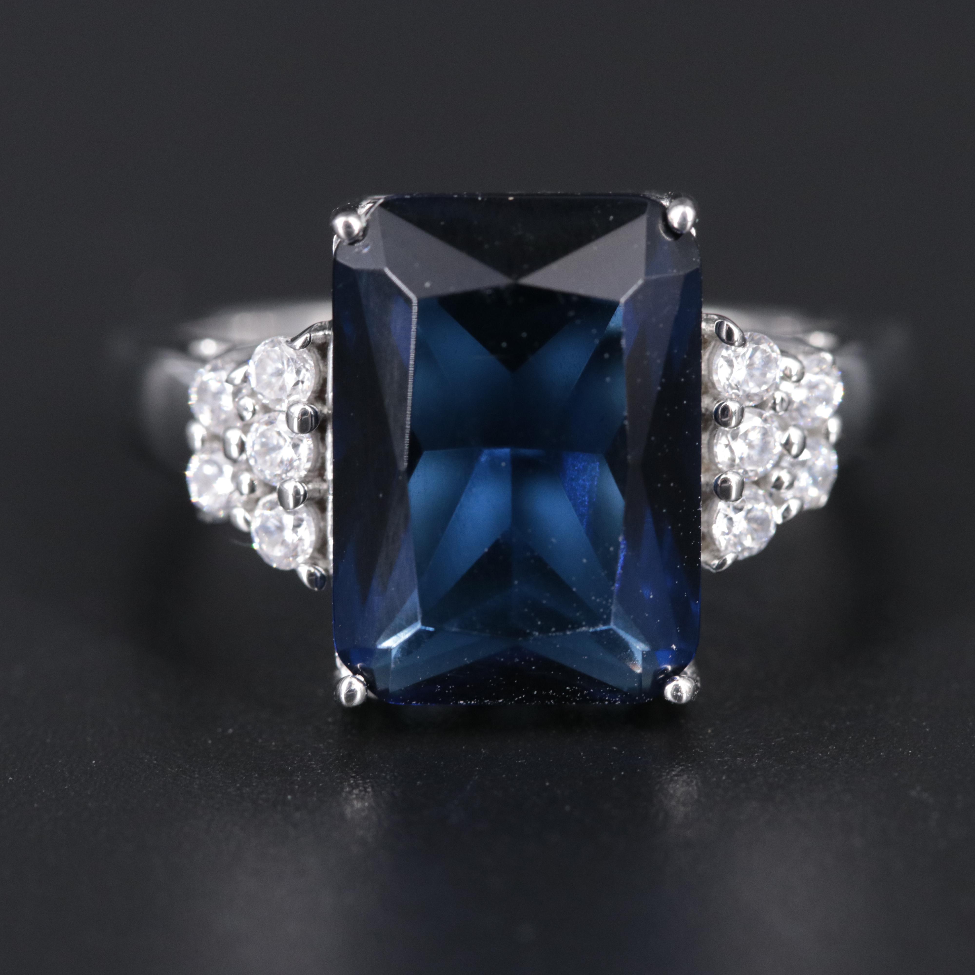 Sterling Silver Gemstone Ring