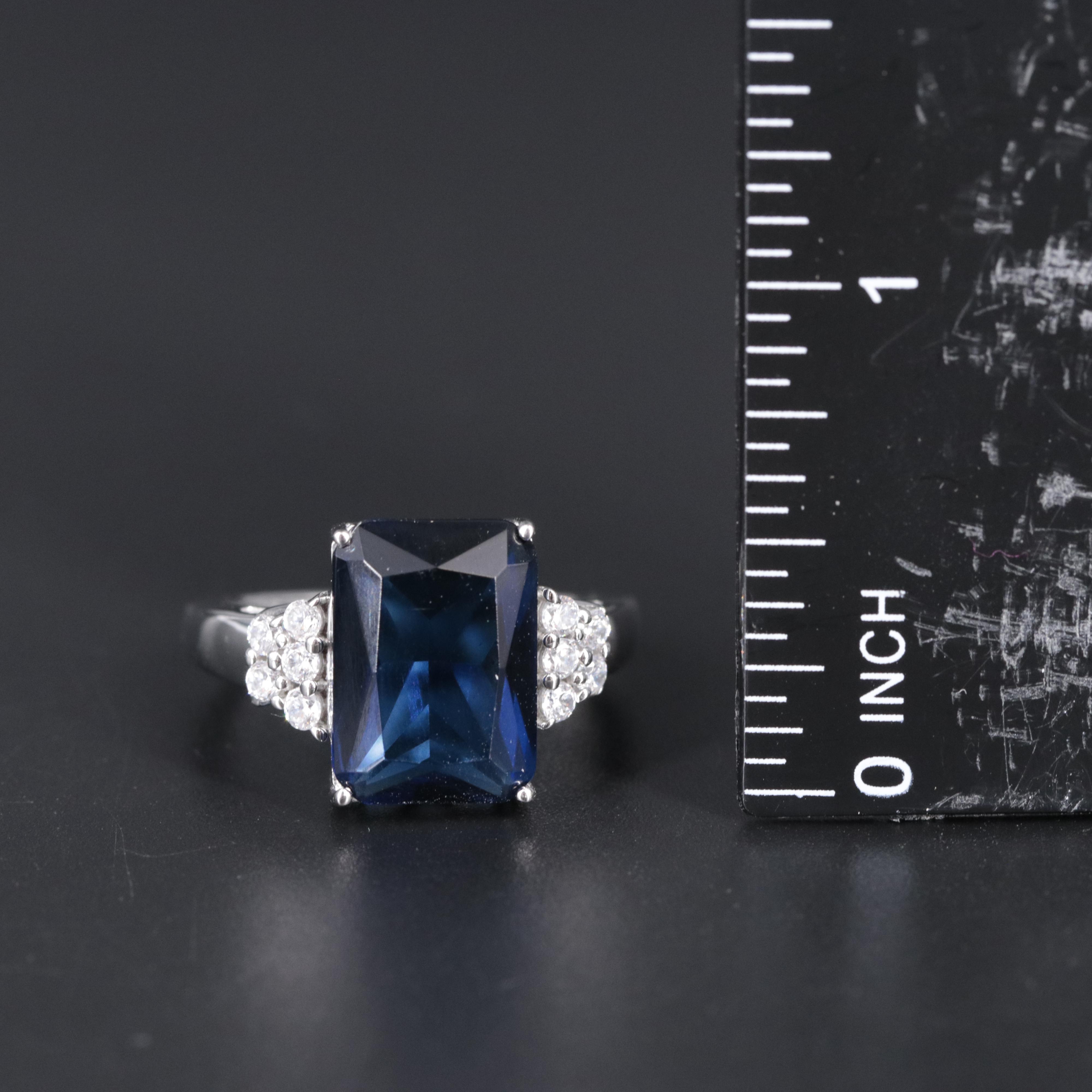 Sterling Silver Gemstone Ring