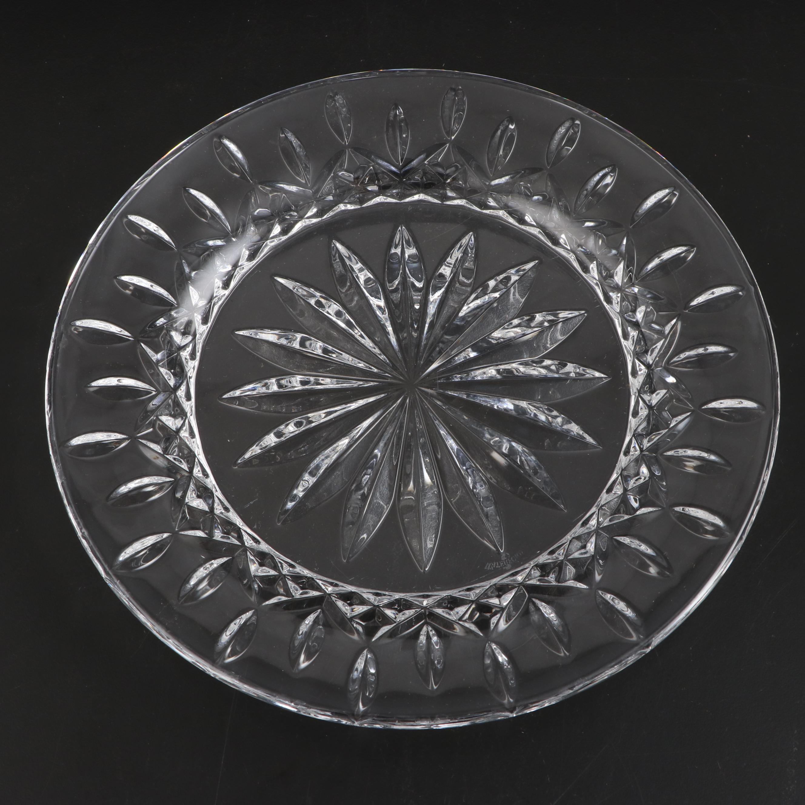 Waterford Crystal "Lismore" Accent Plates