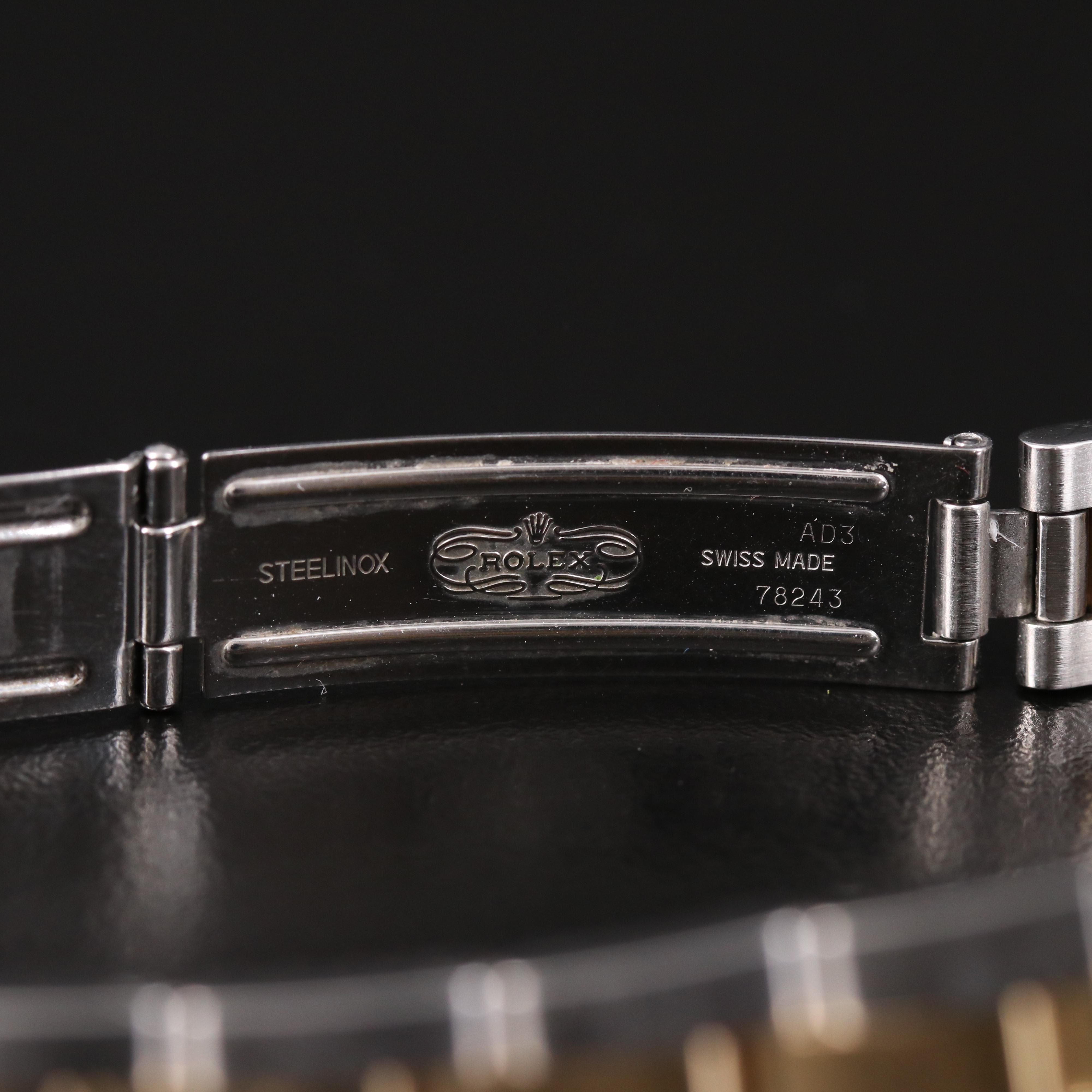 Rolex Datejust Factory Champagne Mother-of-Pearl Diamond Dial Watch