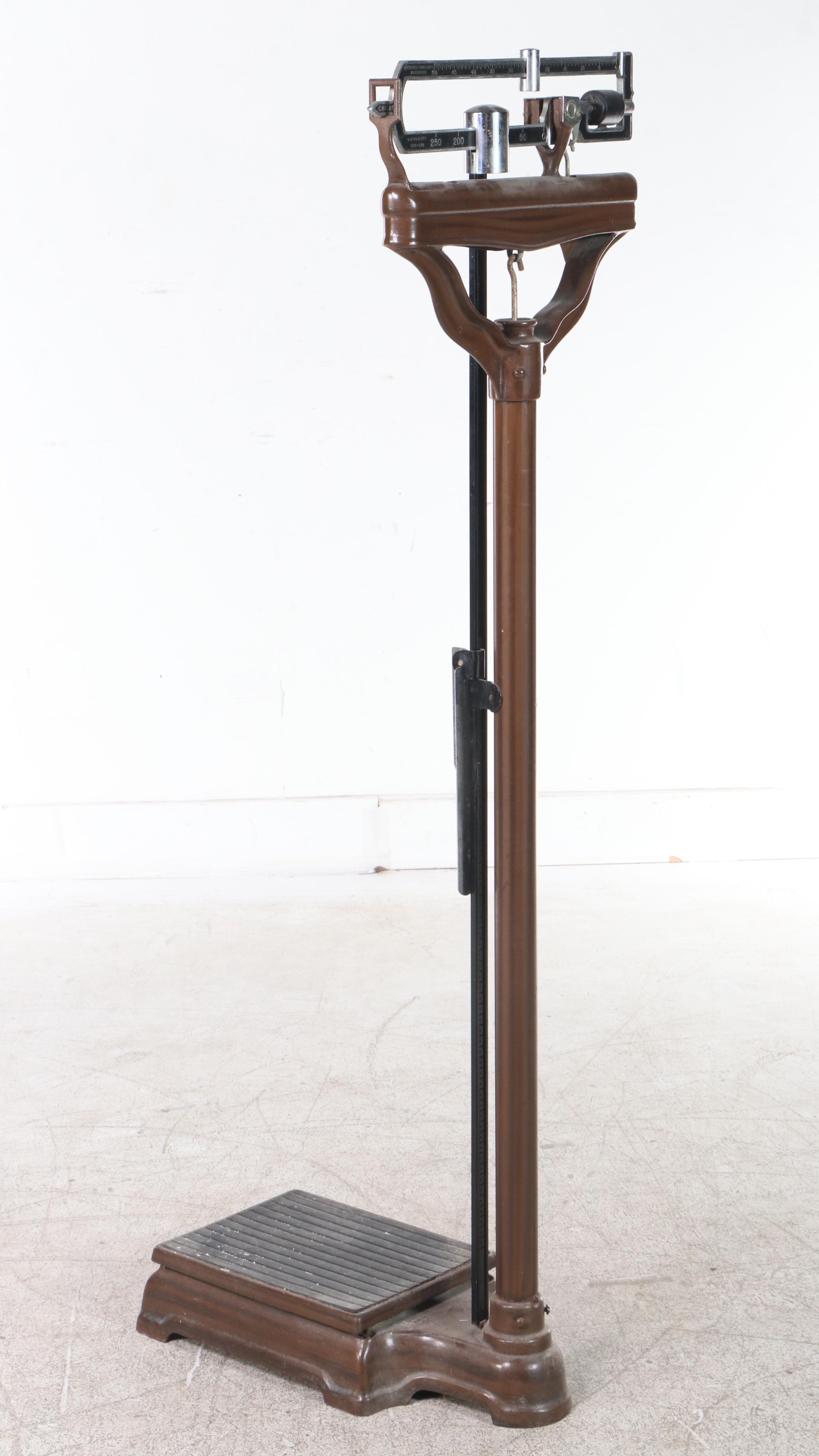 Chicago Continental Scale Works, Vintage Patient Weight Scale