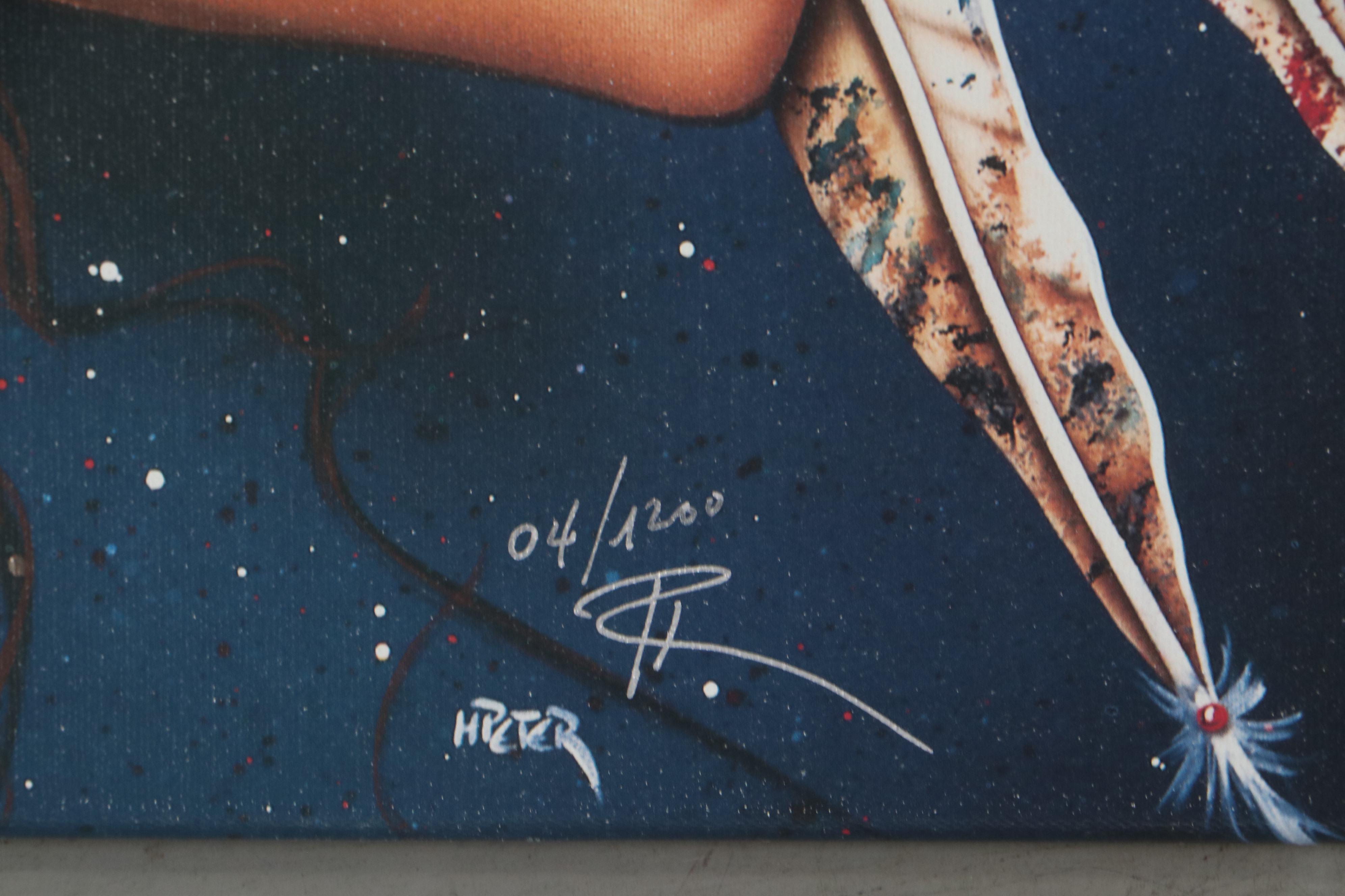 Henri Peter Offset Lithograph "More Than Lovers," 1997