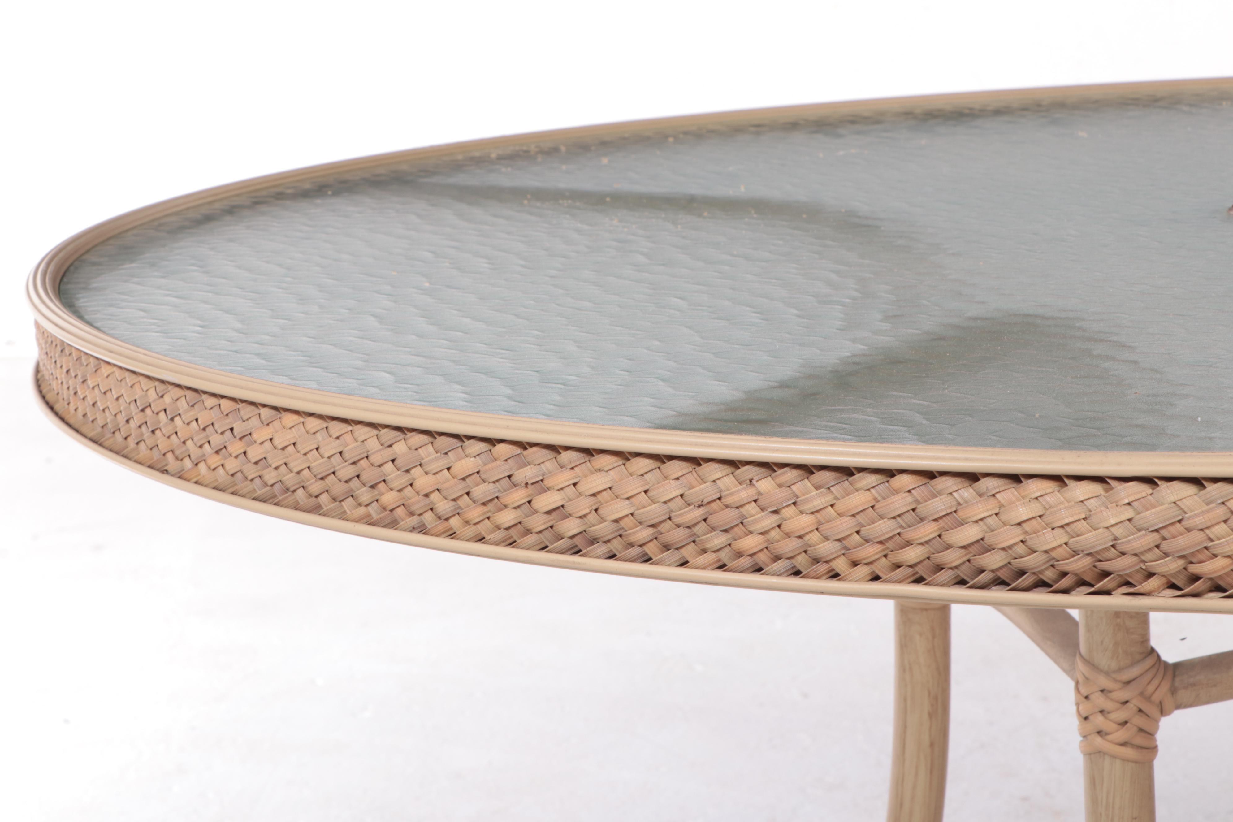 Resin Wicker Patio Dining Set