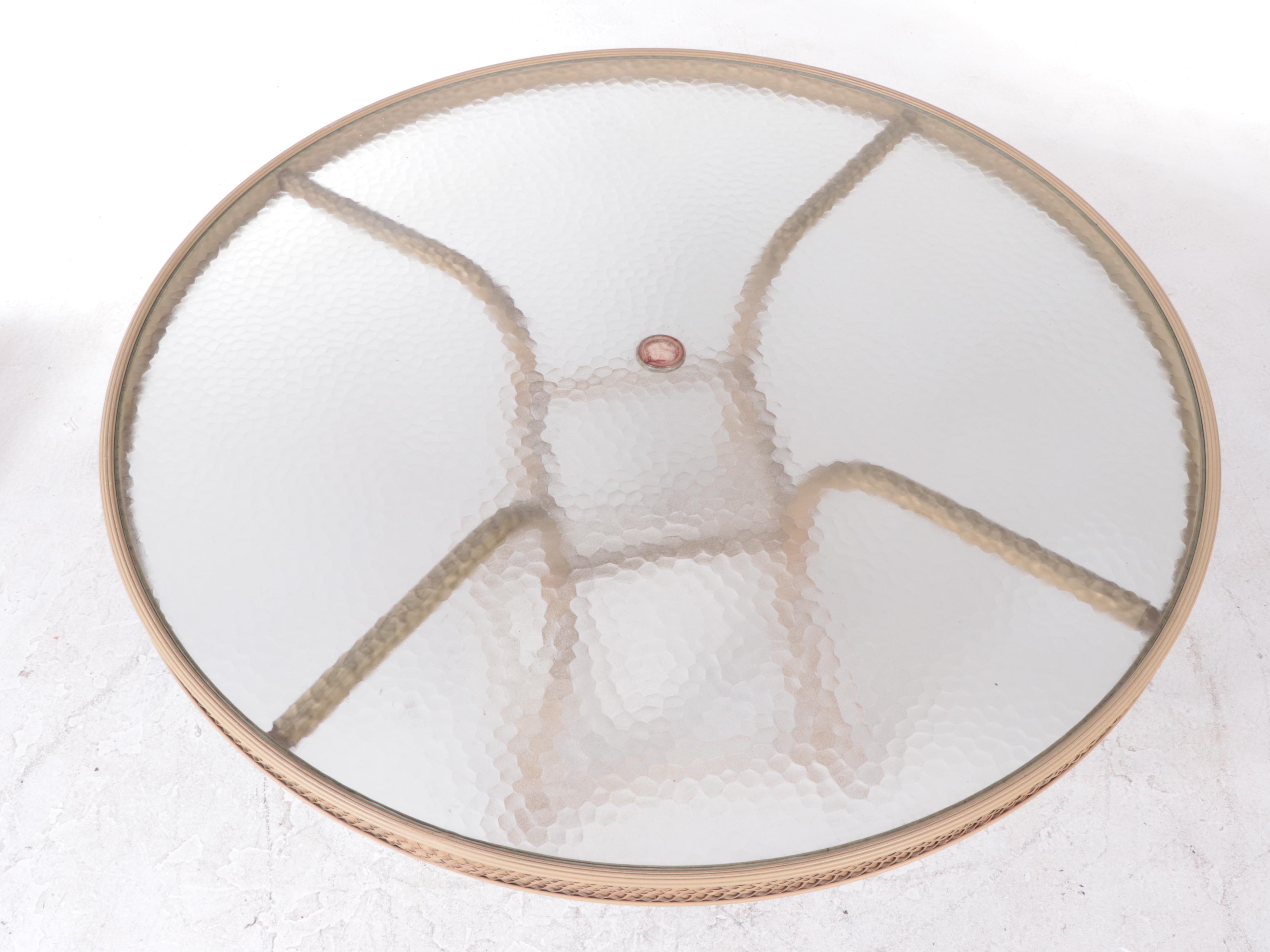 Resin Wicker Patio Dining Set