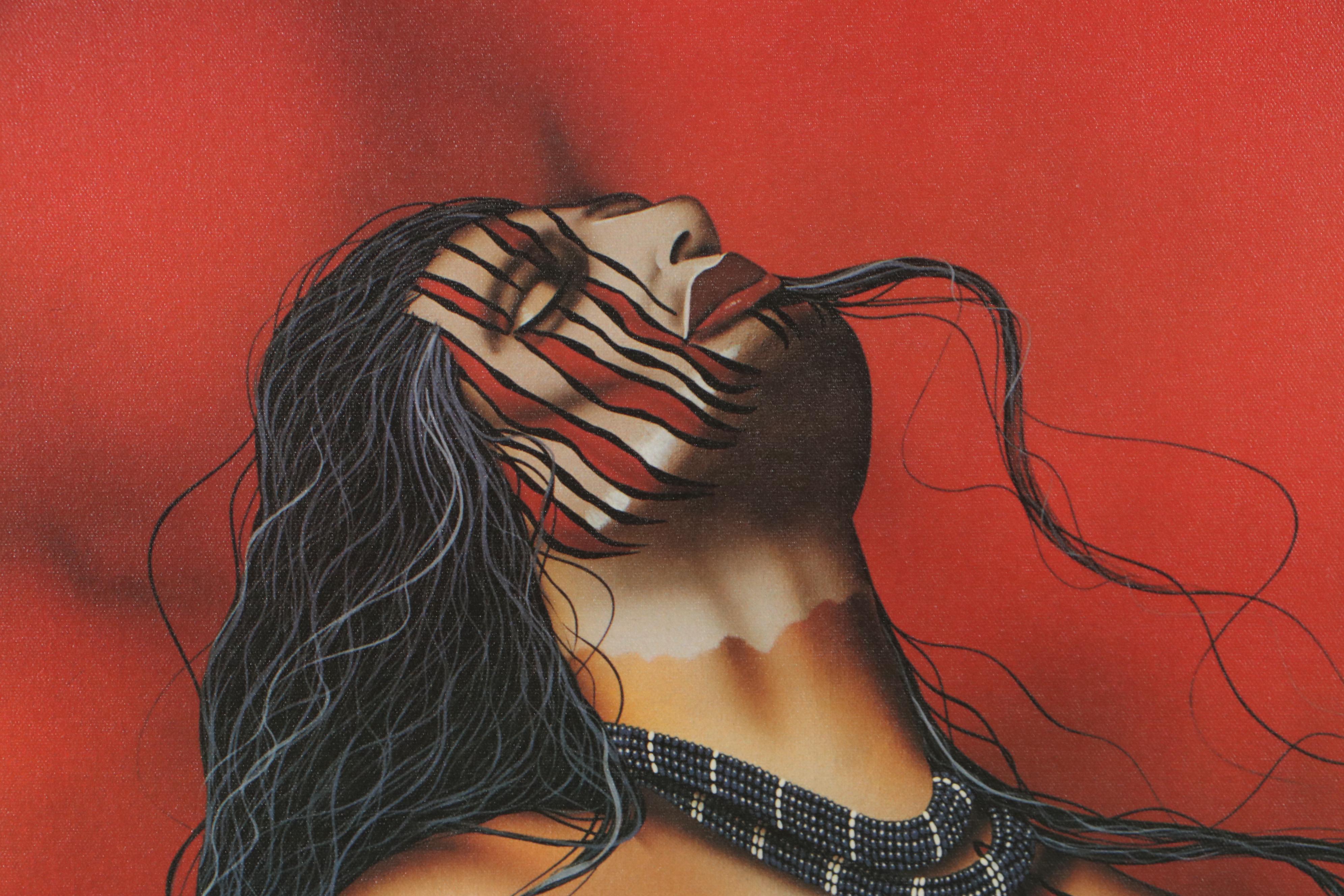 Henri Peter Offset Lithograph "Sundancer," 1993