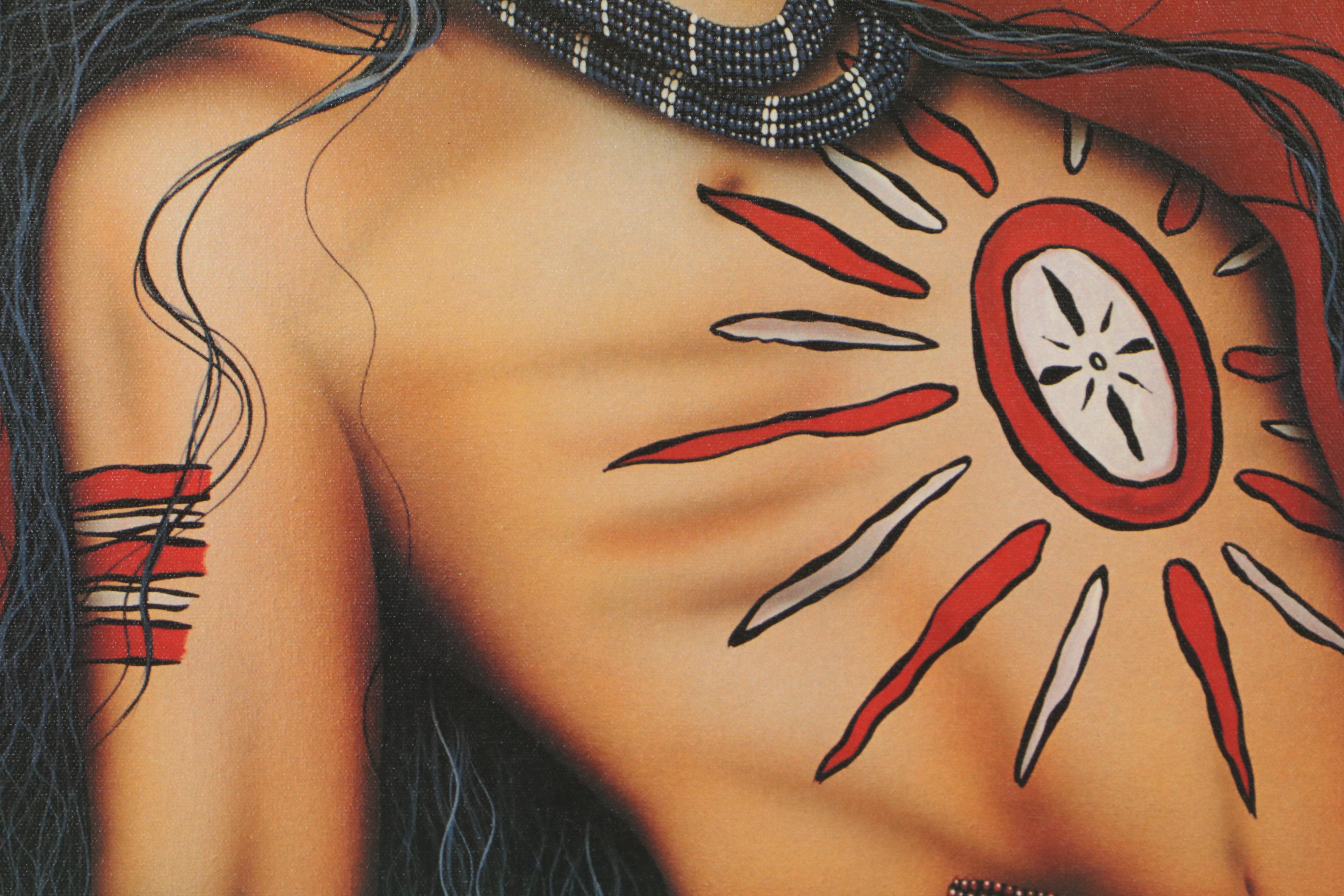 Henri Peter Offset Lithograph "Sundancer," 1993