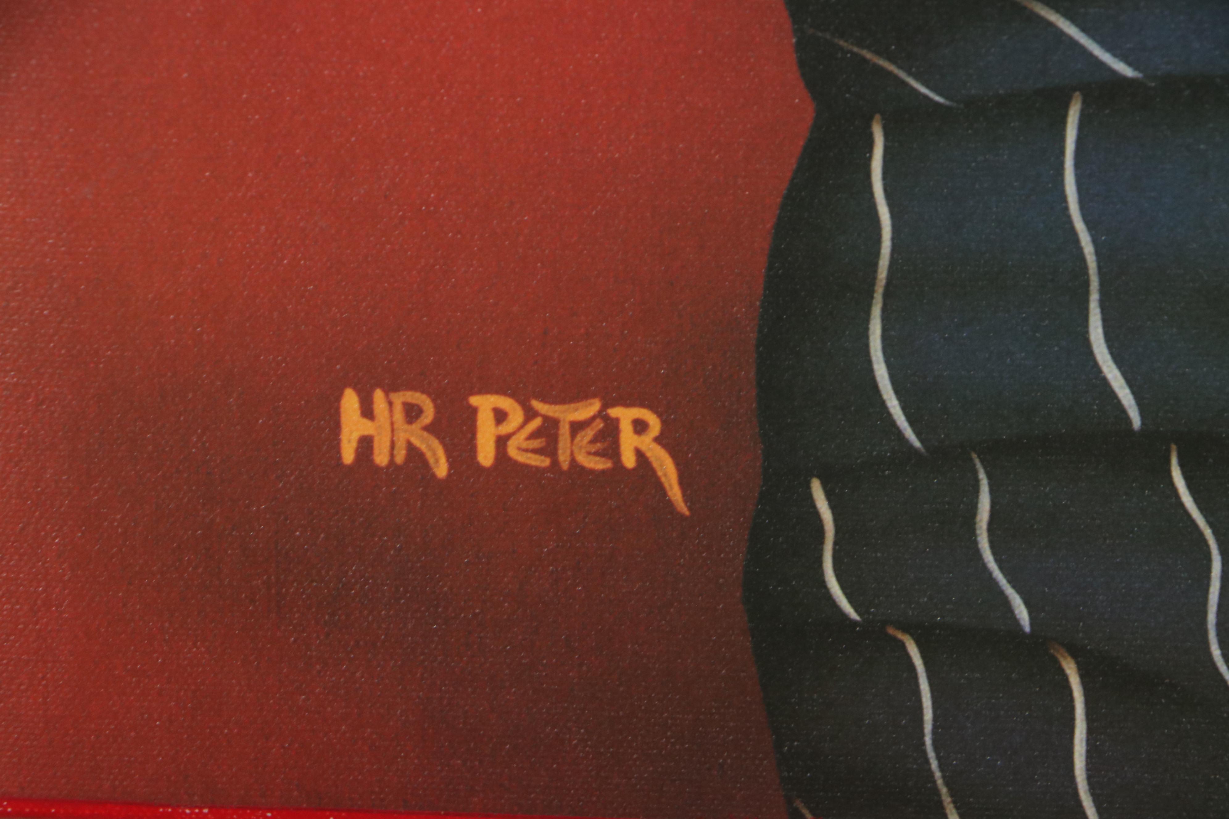 Henri Peter Offset Lithograph "Sundancer," 1993