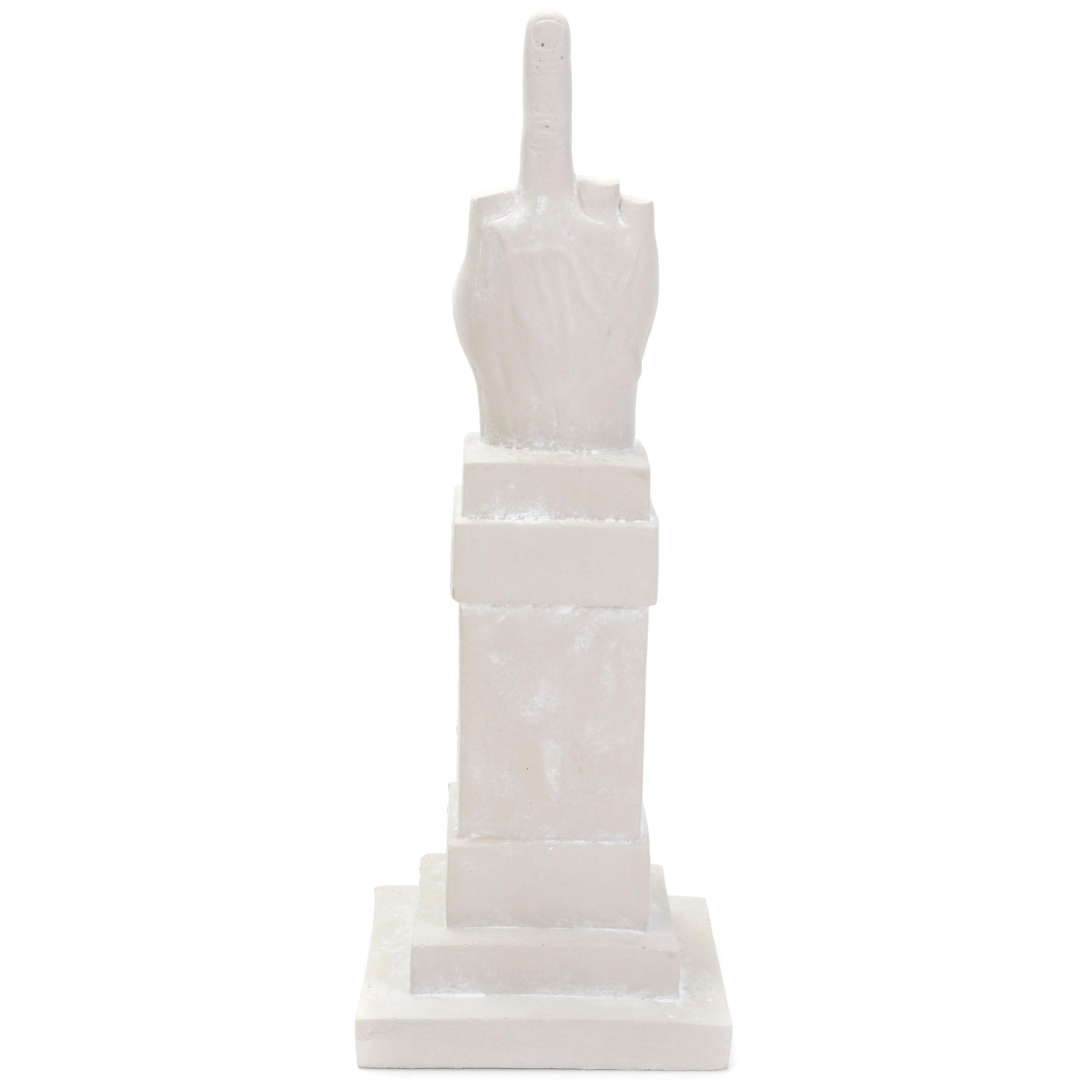 Seletti Concrete Sculpture After Maurizio Cattelan "L.O.V.E.," Circa 2010