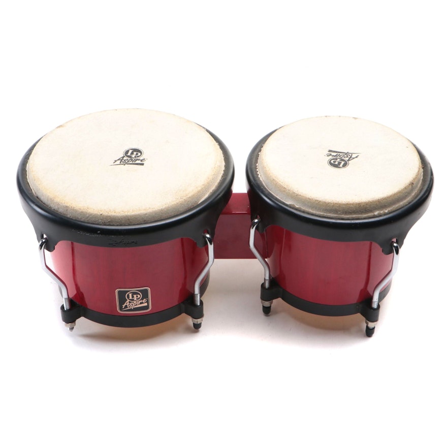 Latin Percussion Aspire Red Bongos