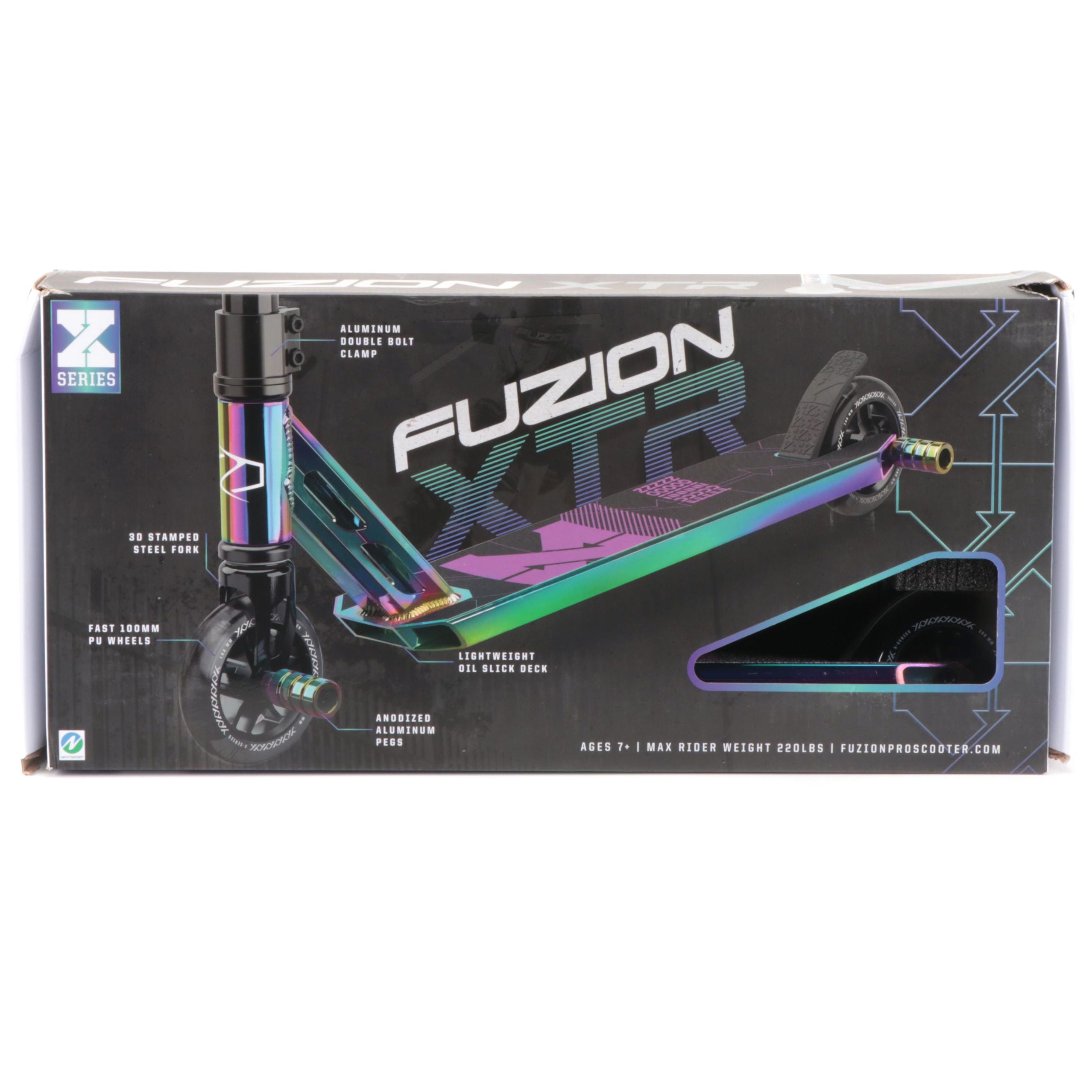Fuzion XTR Pro 2 Neochrome Wheel Kick Scooter