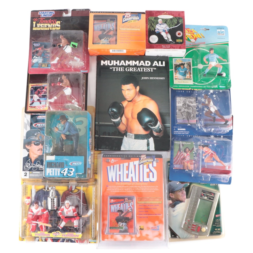 Starting Lineup, Wheaties, More Sports Collectibles With Ali, Woods, Others