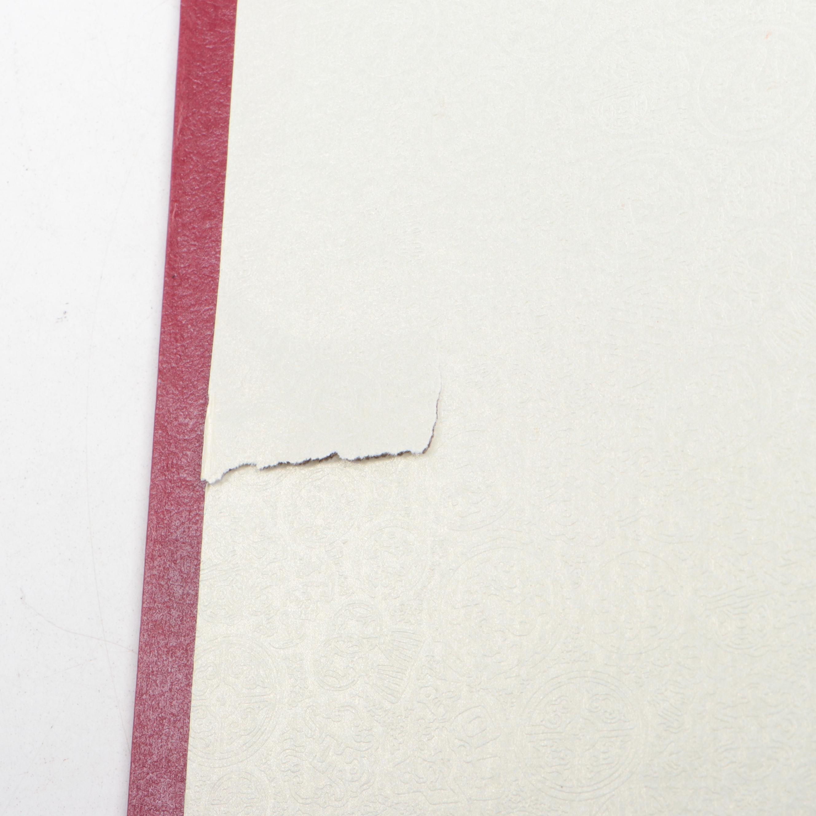 Chinese Lacquered Wood Tabletop Folding Screen with Brass and Resin Figurines