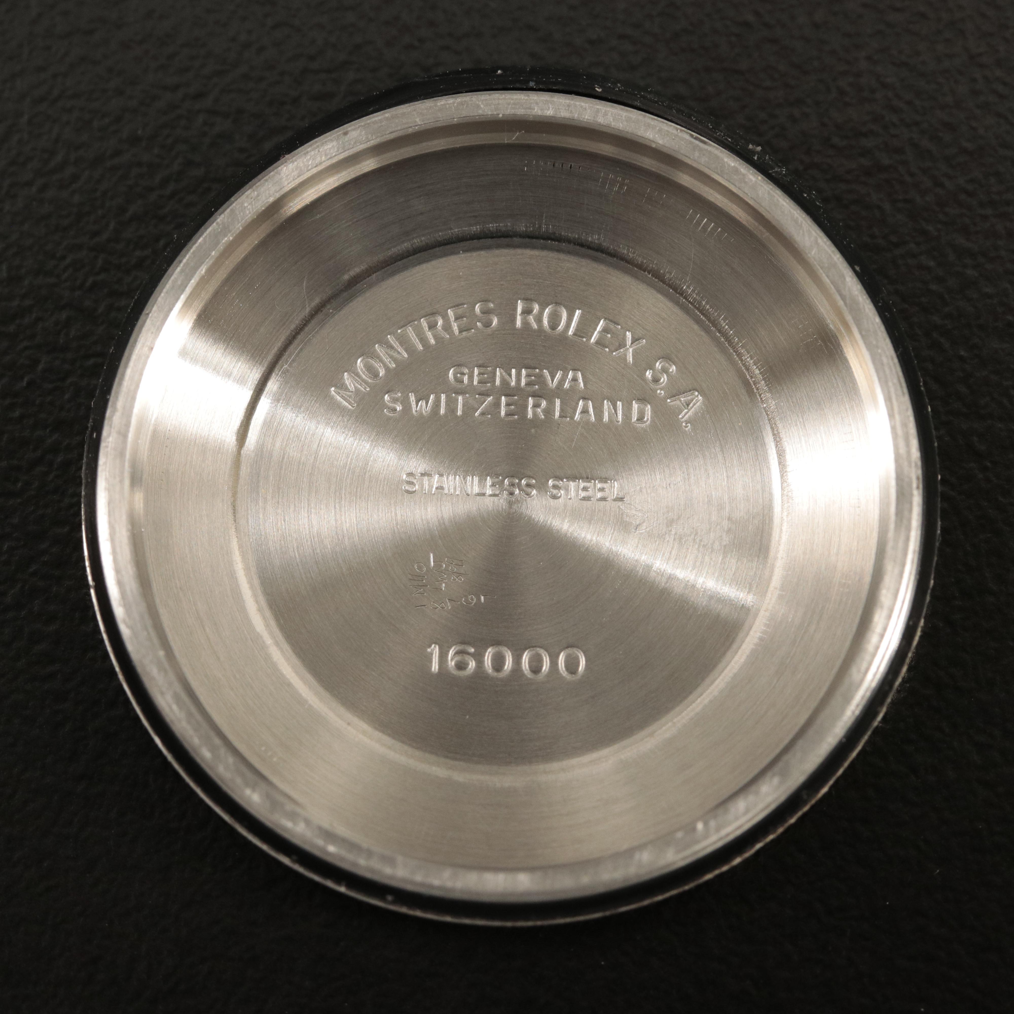 1986 Rolex Oyster Perpetual Datejust 18K and Stainless Steel Watch