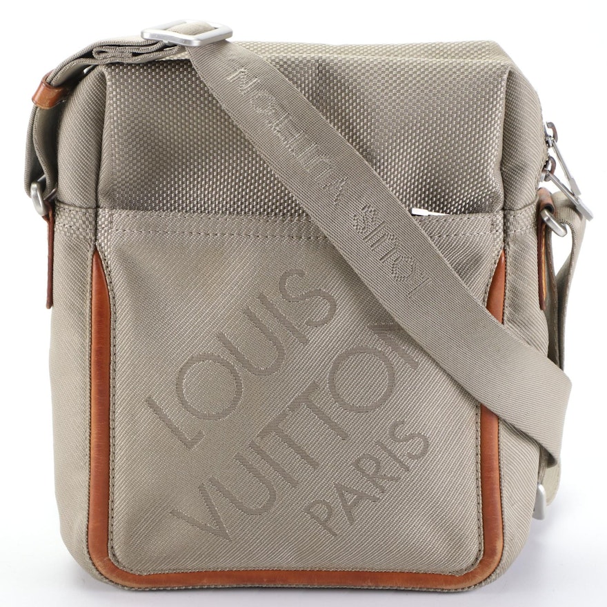 Louis Vuitton Citadin Nylon Canvas Bag