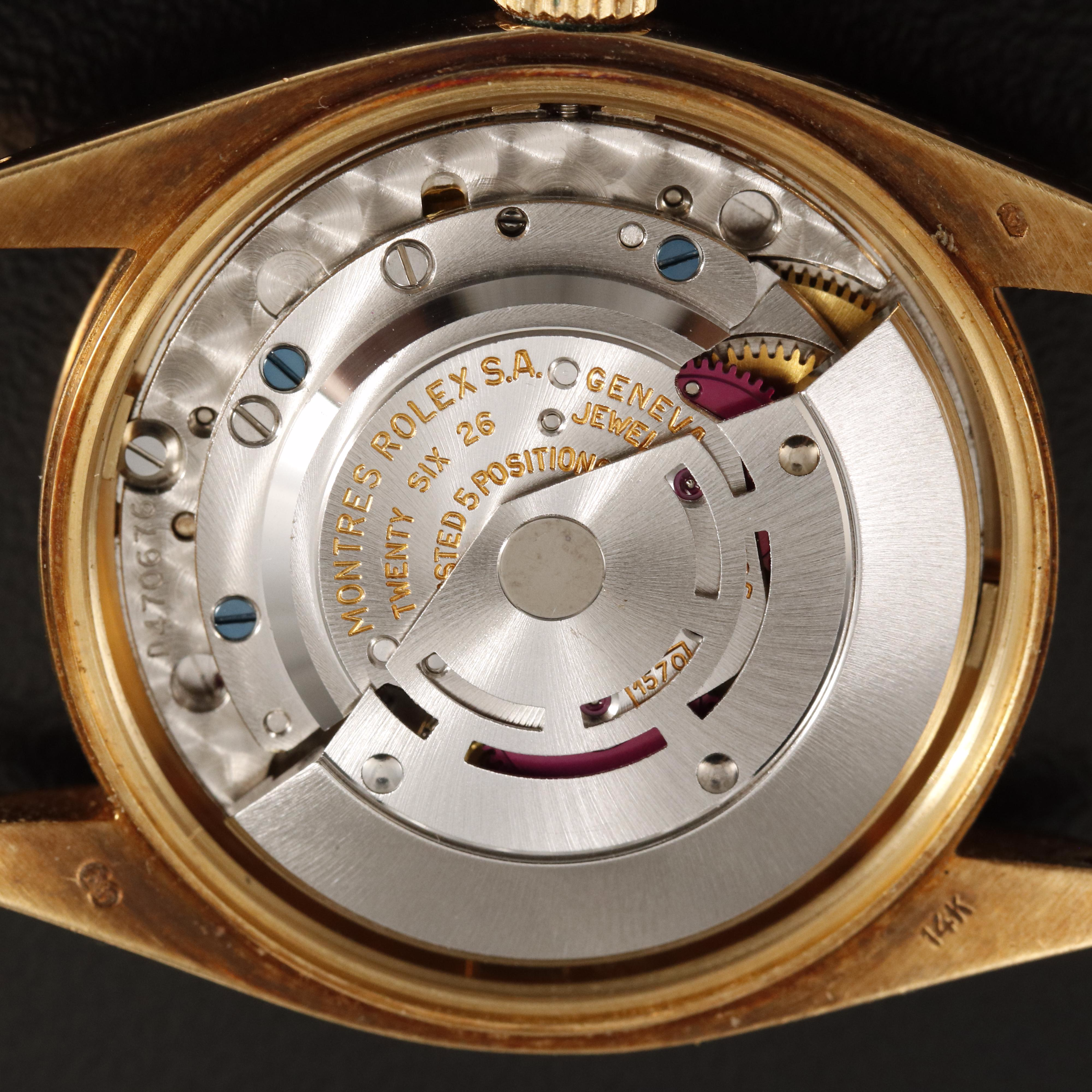 1979 14K Rolex Oyster Perpetual Date Watch