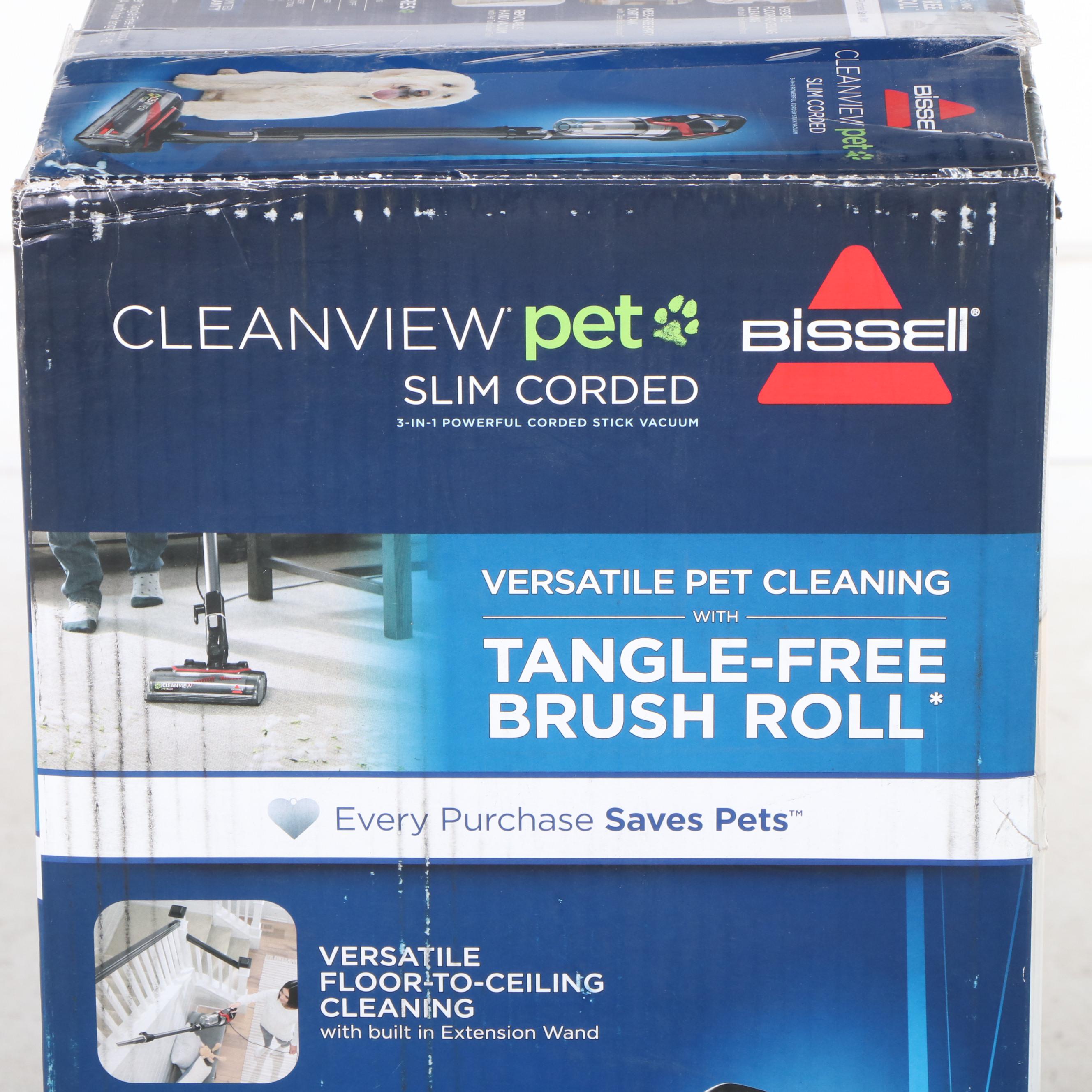 Bissell Cleanview Pet Slim Corded Stick Vacuum