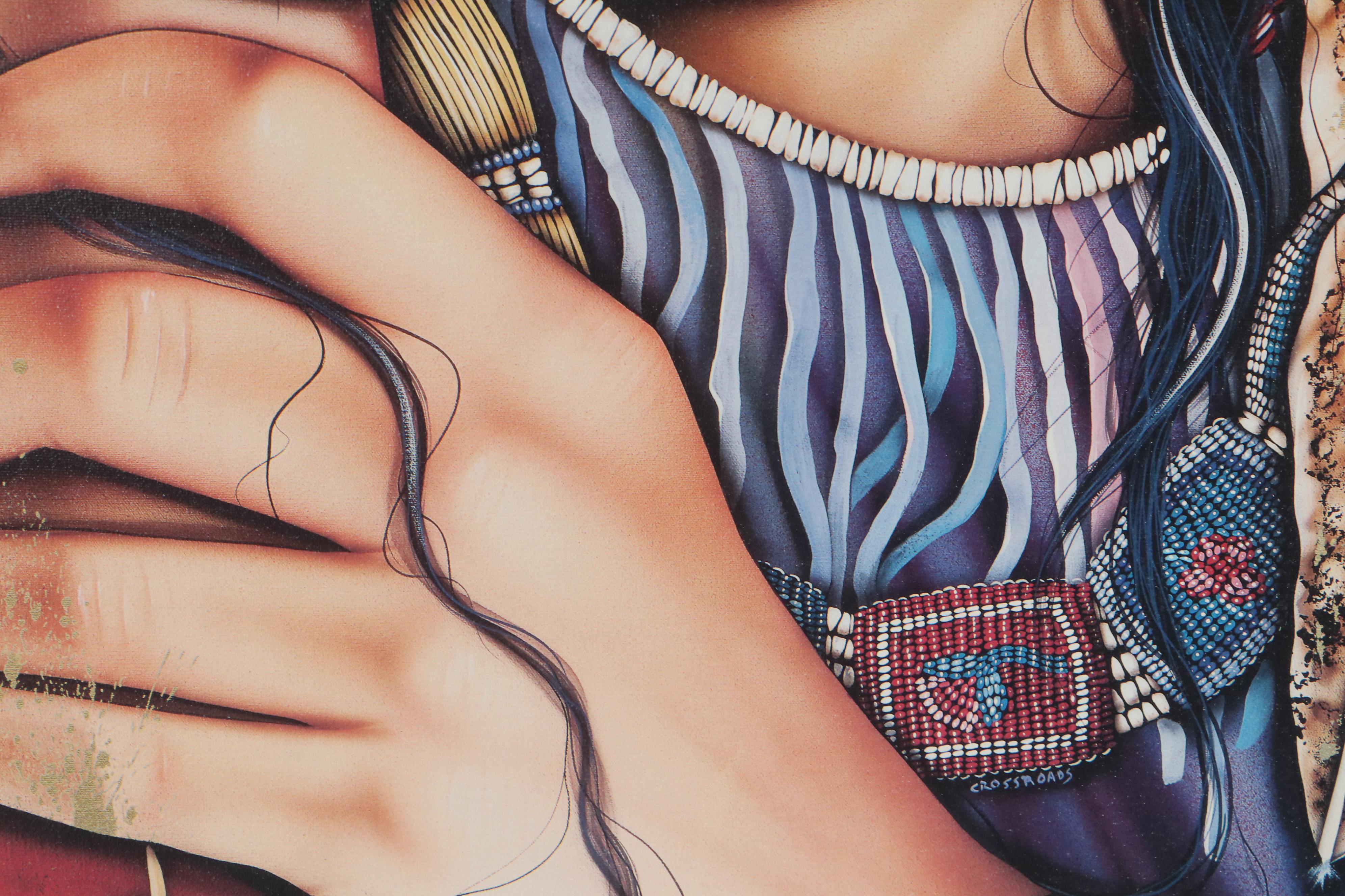 Henri Peter Offset Lithograph "Crossroads II," 1997