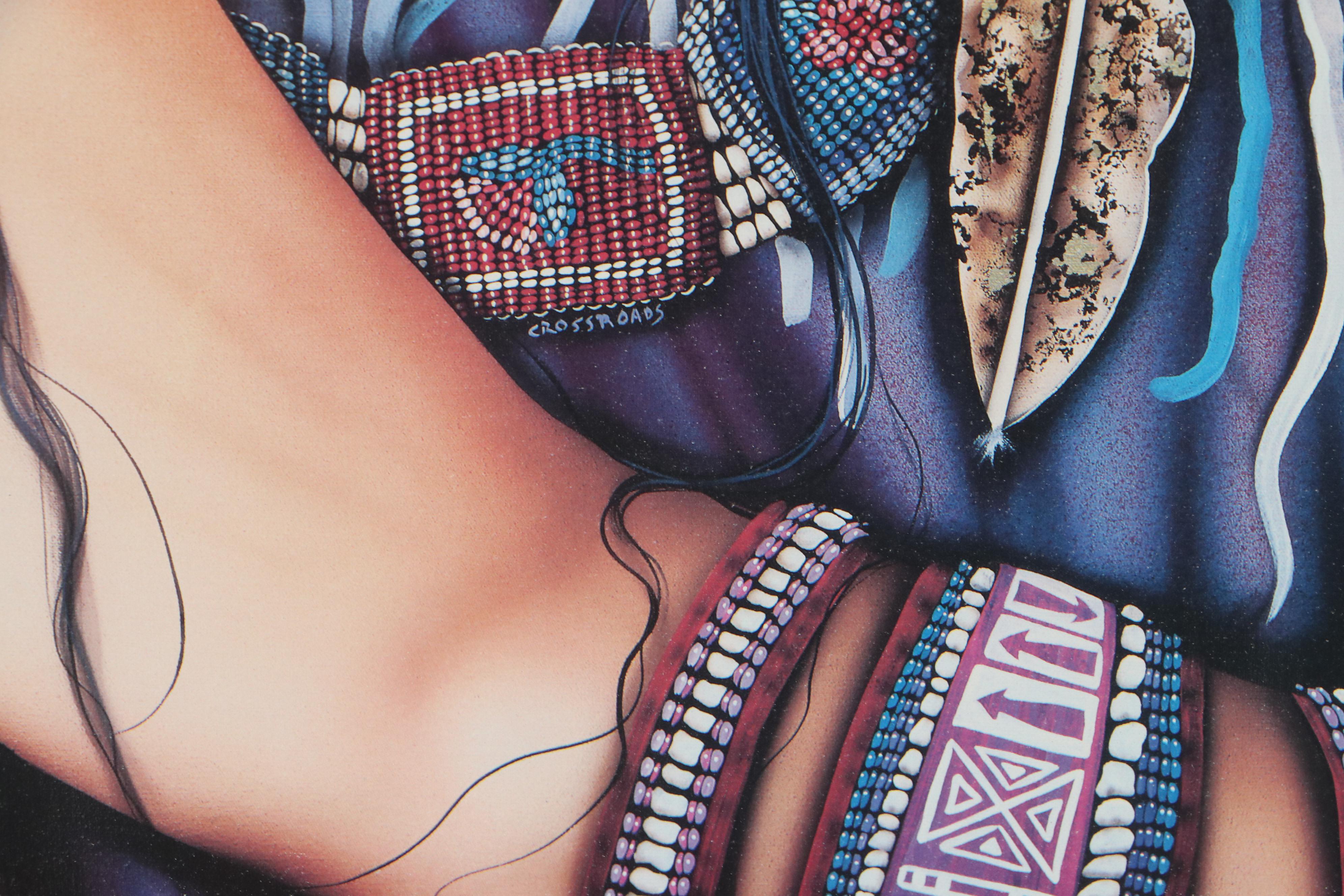 Henri Peter Offset Lithograph "Crossroads II," 1997