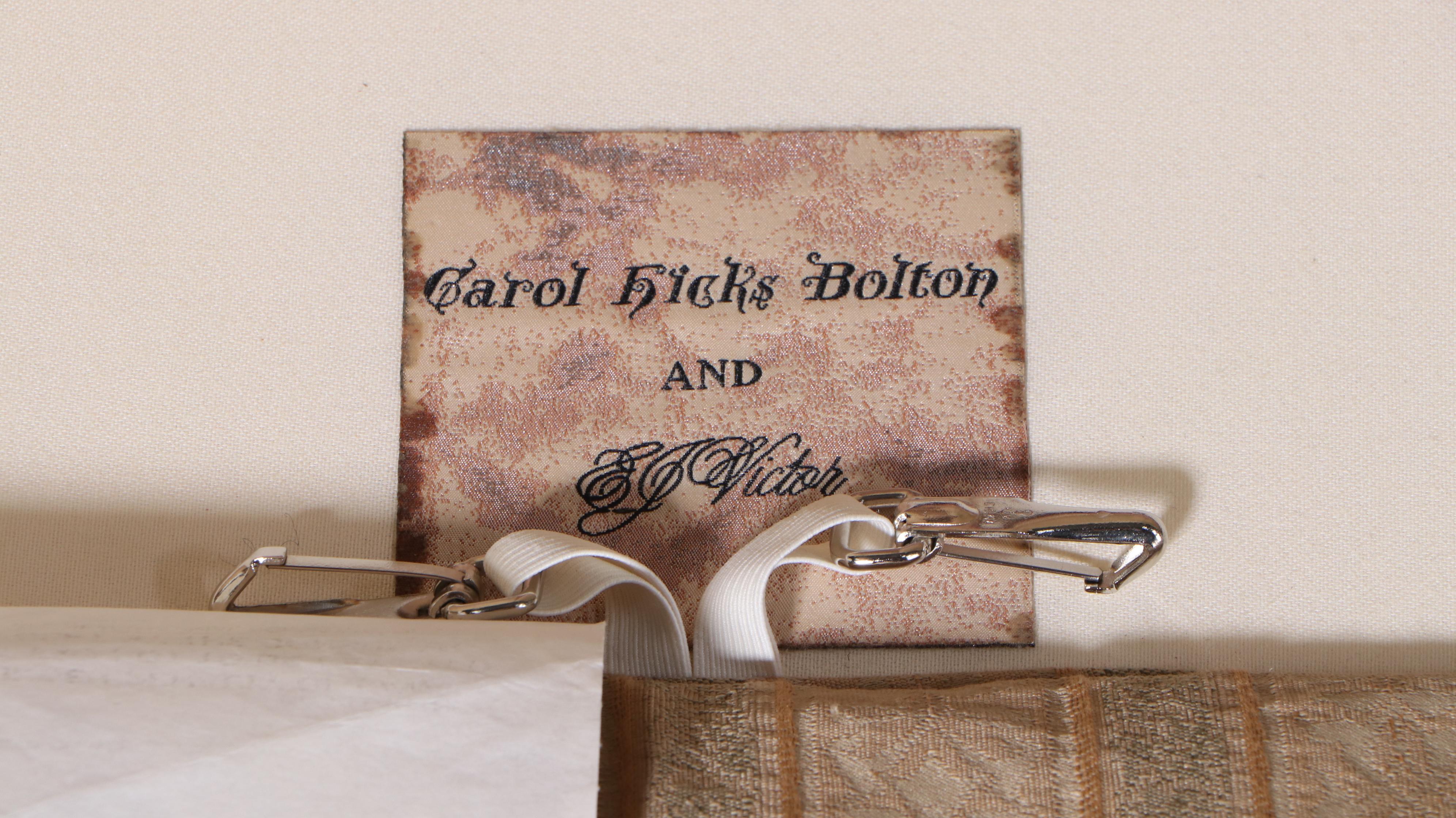 Carol Hicks Bolton and EJ Victor Skirted Sofa with Pillows