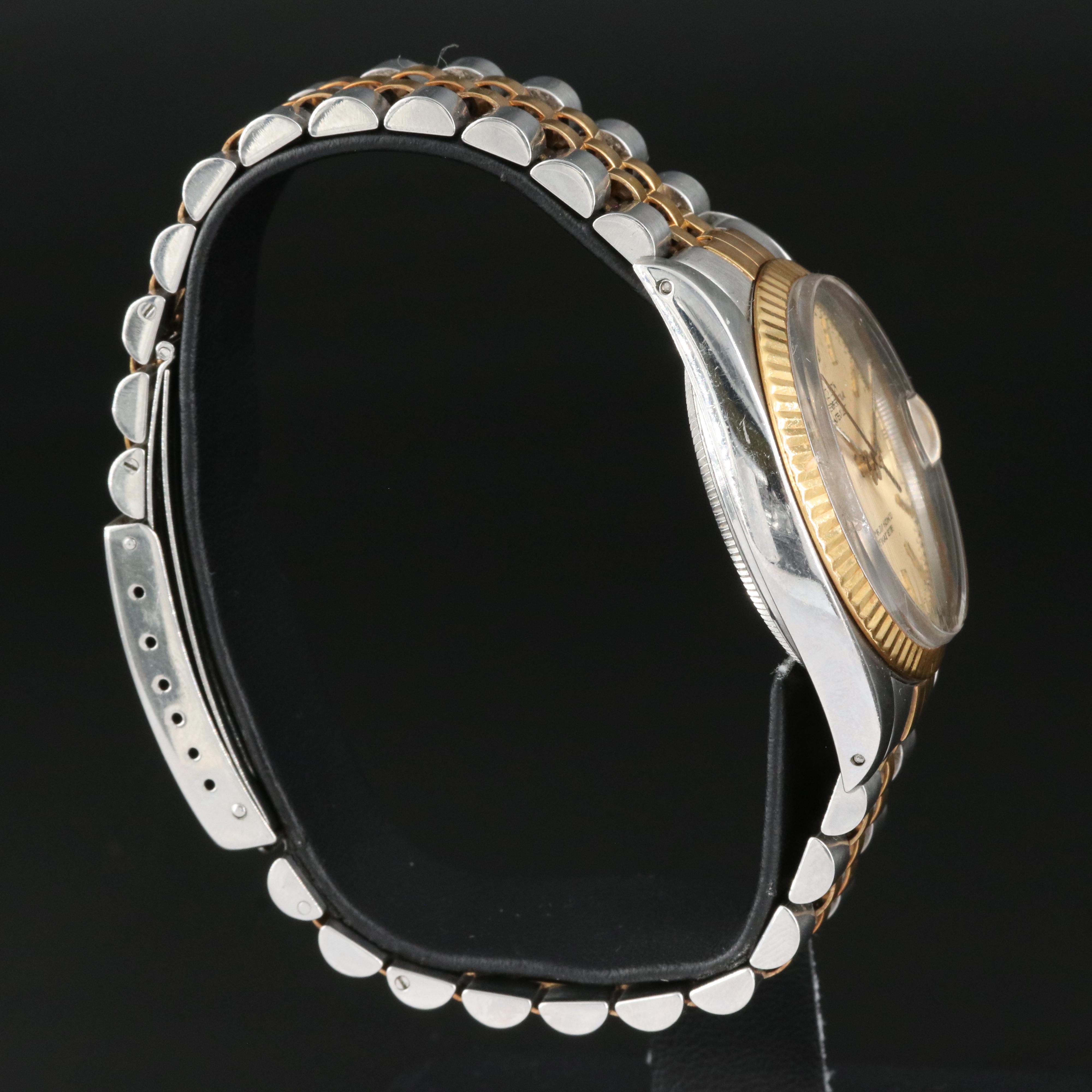 1986 Rolex Oyster Perpetual Datejust 18K and Stainless Steel Watch